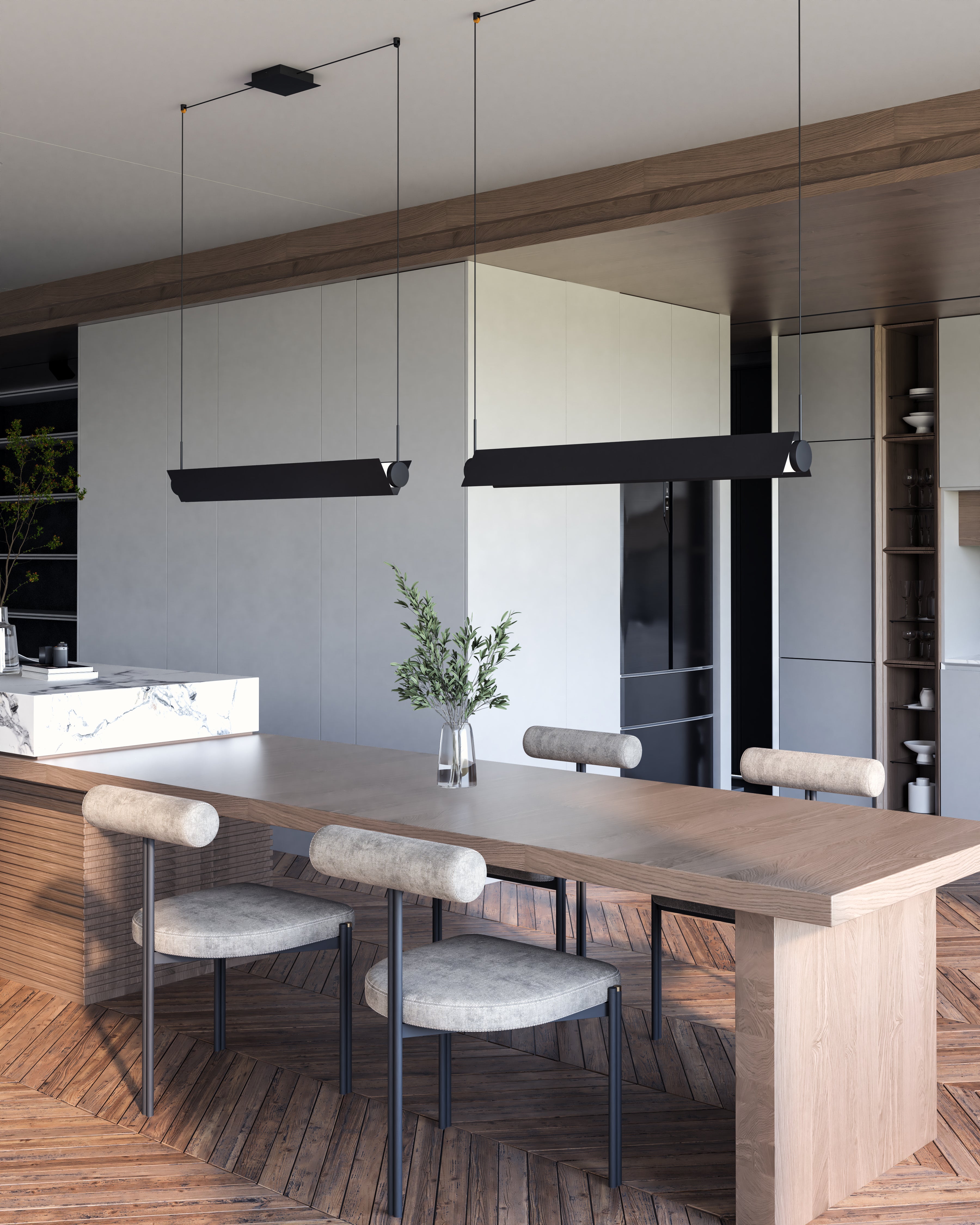Phoenix 36" LED Linear Pendant
