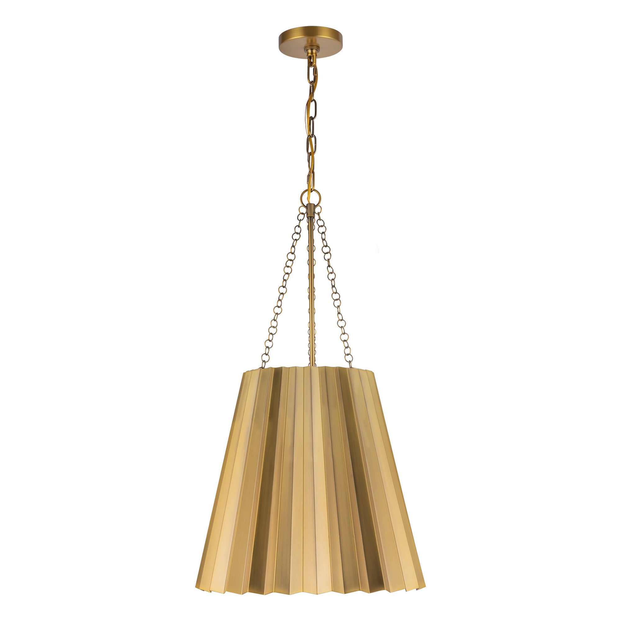 Plisse 16" 1 Light Pendant
