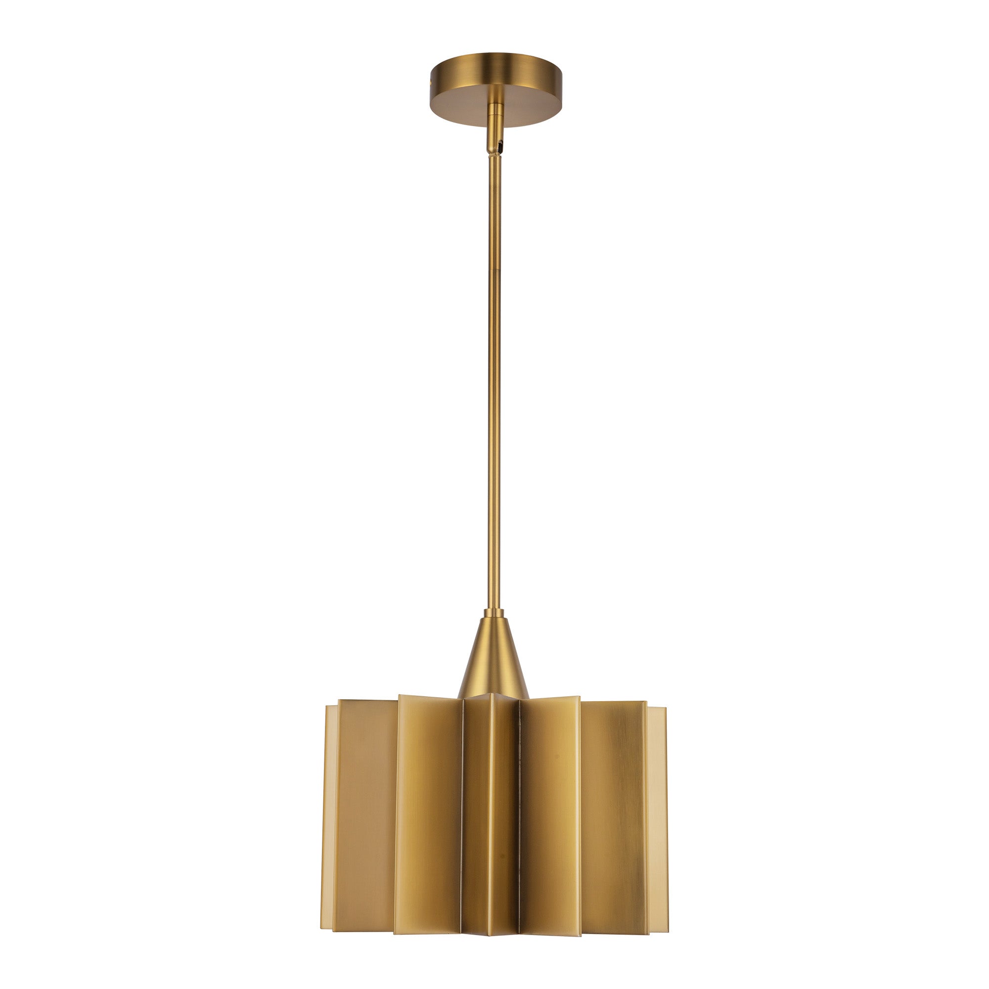 Plisse 12" 1 Light Pendant