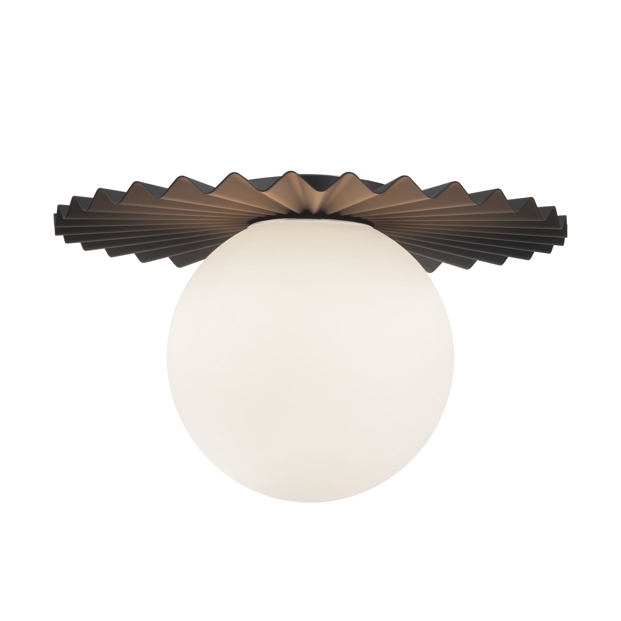 Plume 14" 1 Light Flush Mount