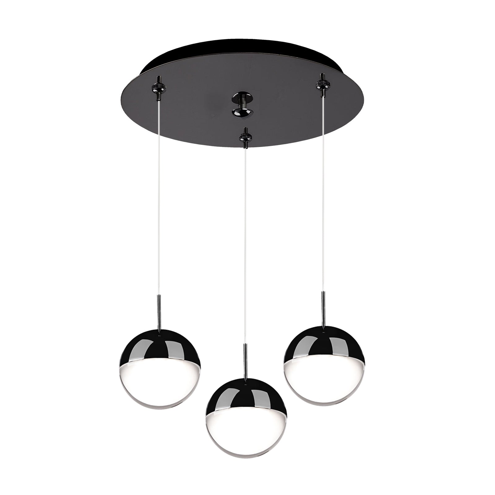 Pluto 11" 3-Light Multi Pendant