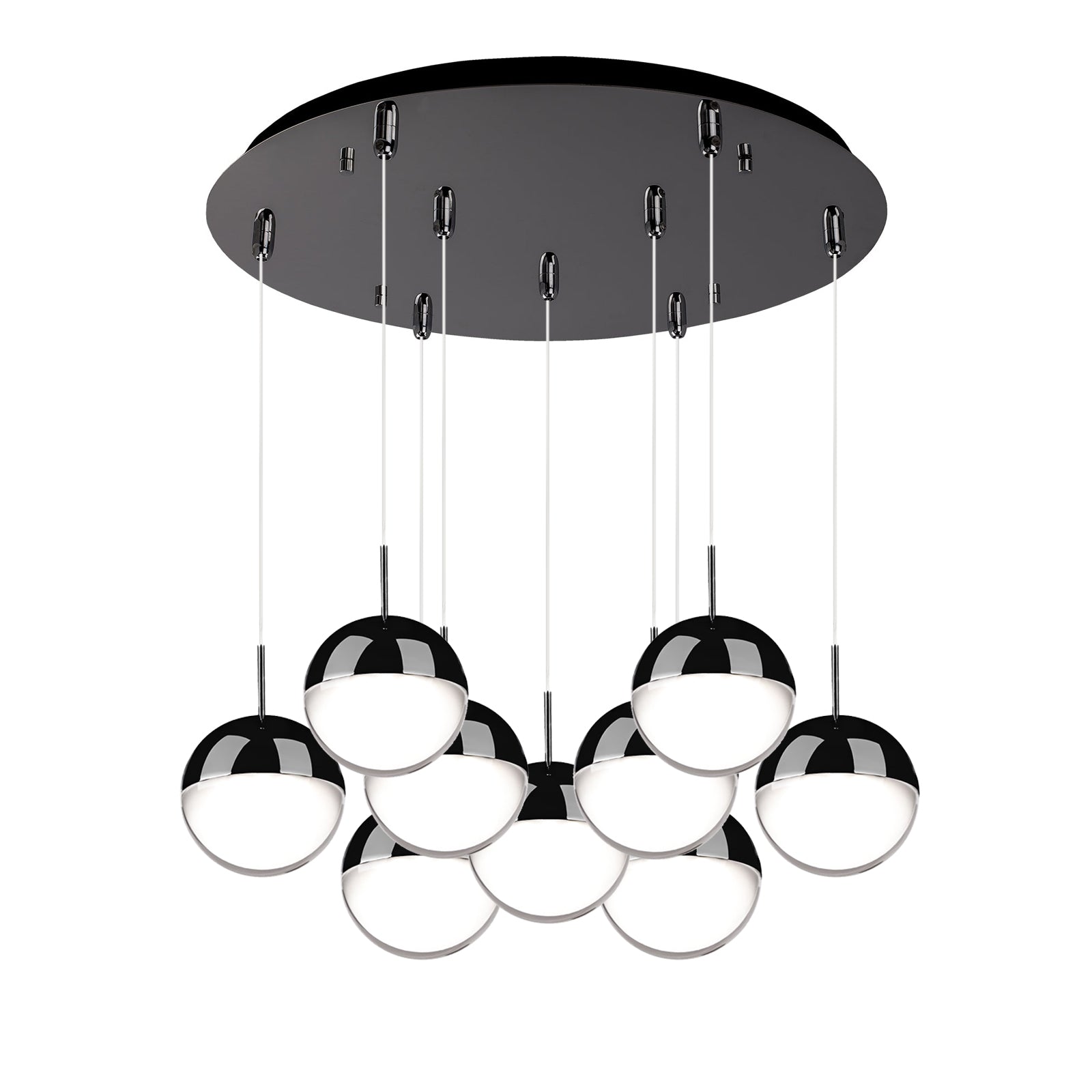 Pluto 18" 9-Light Multi Pendant