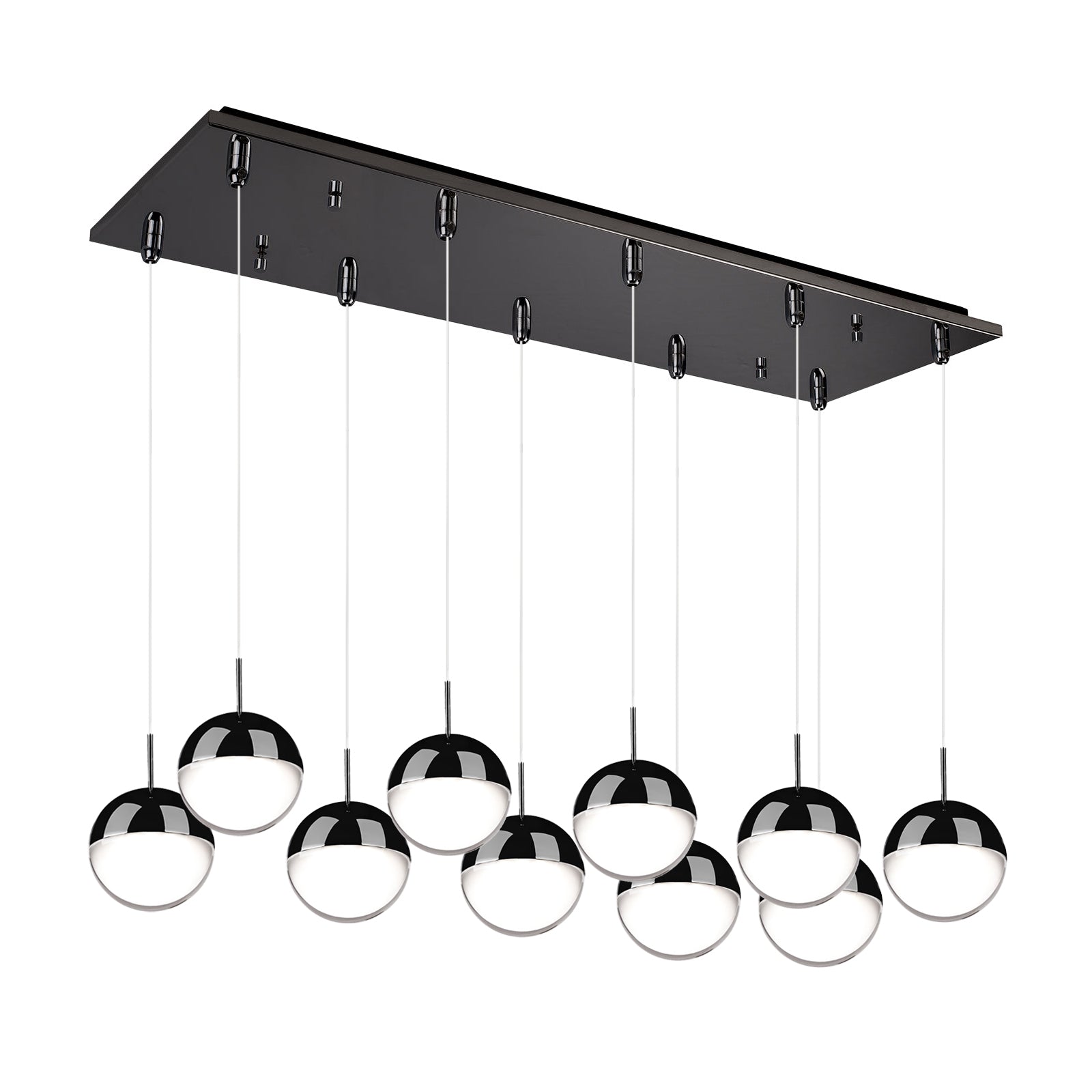 Pluto 27" 10-Light Multi Pendant