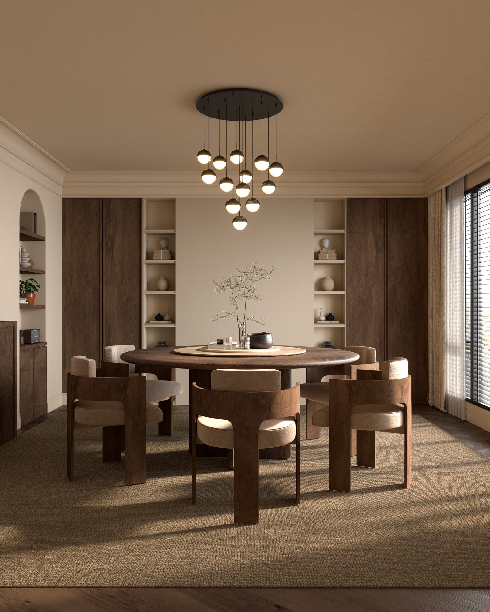 Pluto 24" 13-Light Multi Pendant