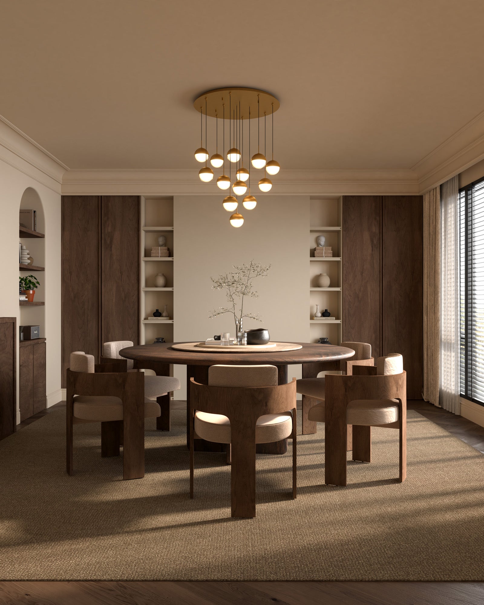 Pluto 24" 13-Light Multi Pendant