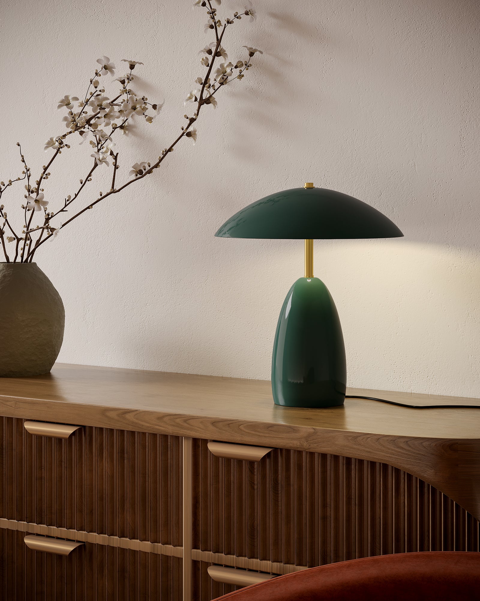 Poppy 12" LED Table Lamp