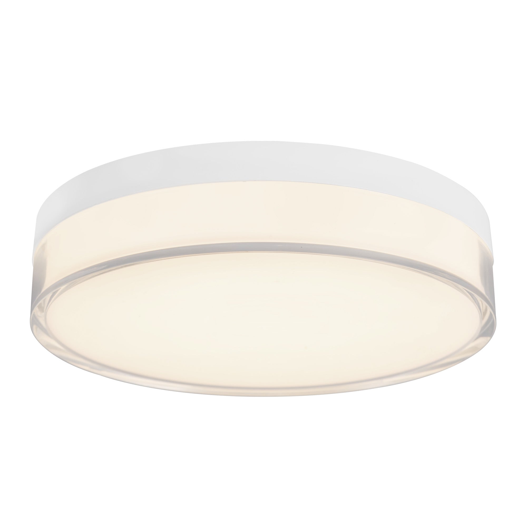 Quara 7" dimmable LED Flush Mount