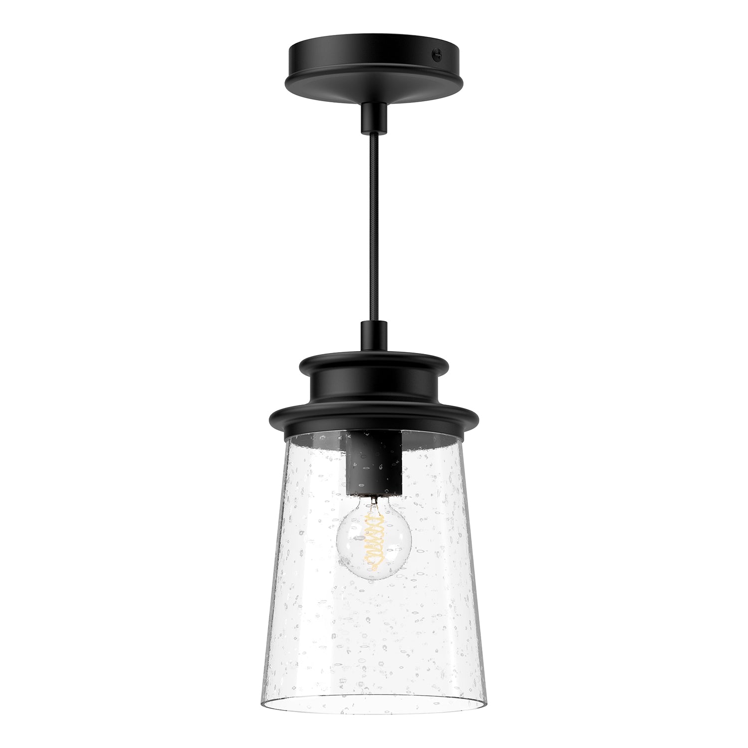Quincy 6" 1 Light Exterior Pendant