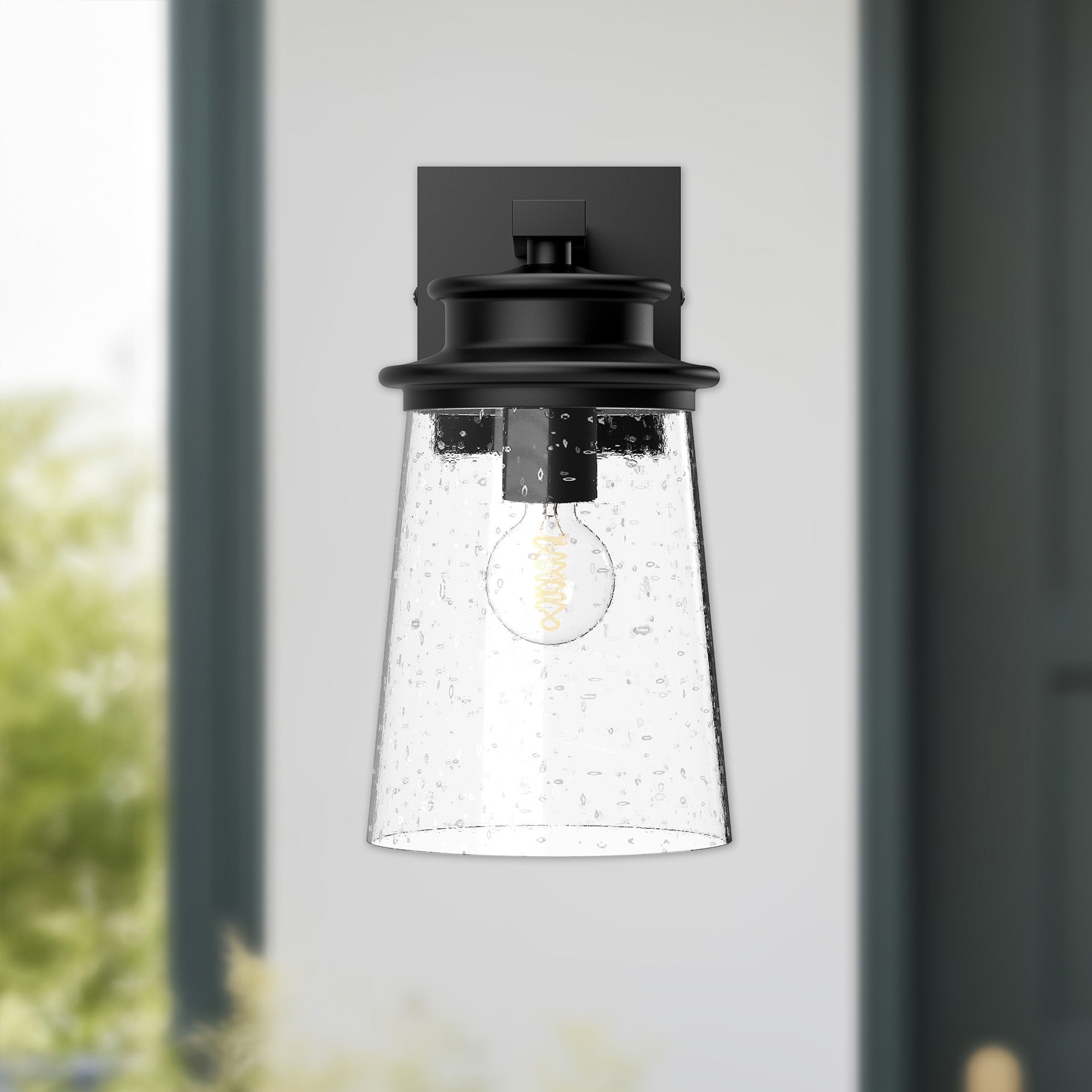 Quincy 6" 1 Light Exterior Wall Sconce