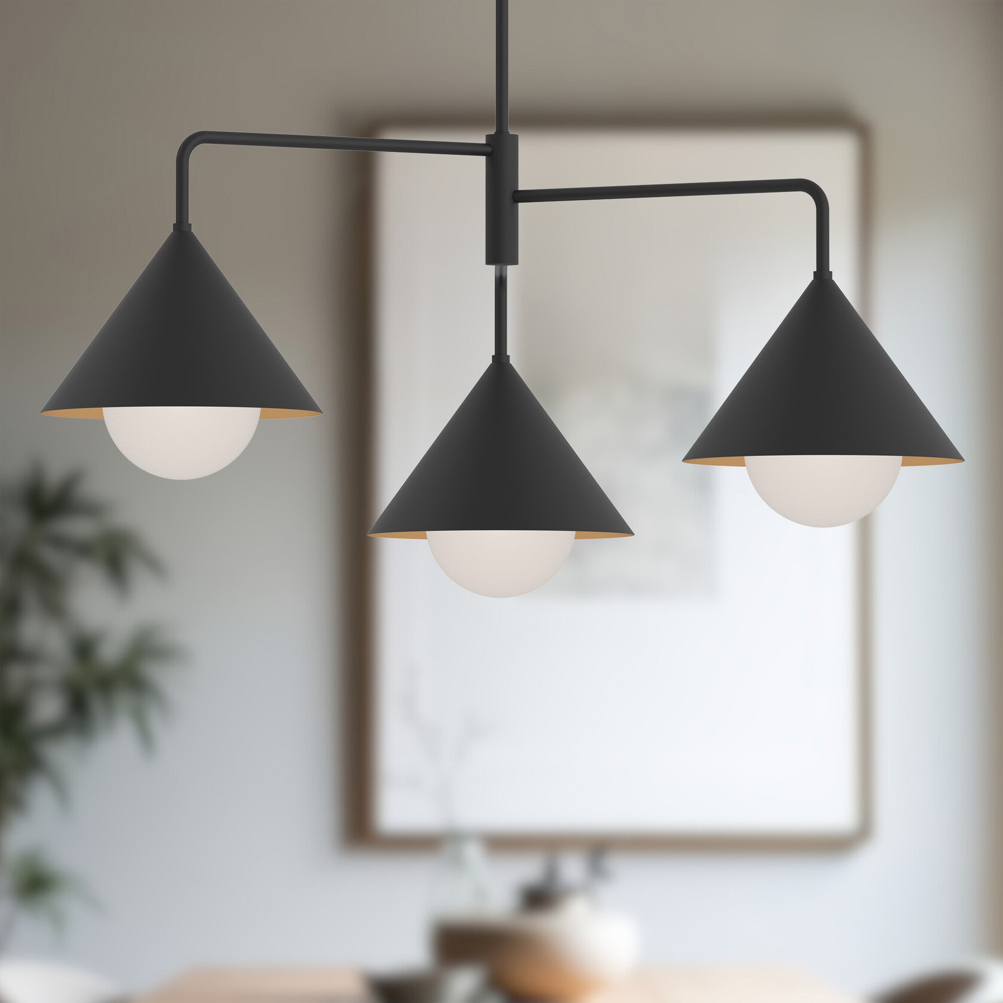 Remy 38" 3 Lights Chandeliers