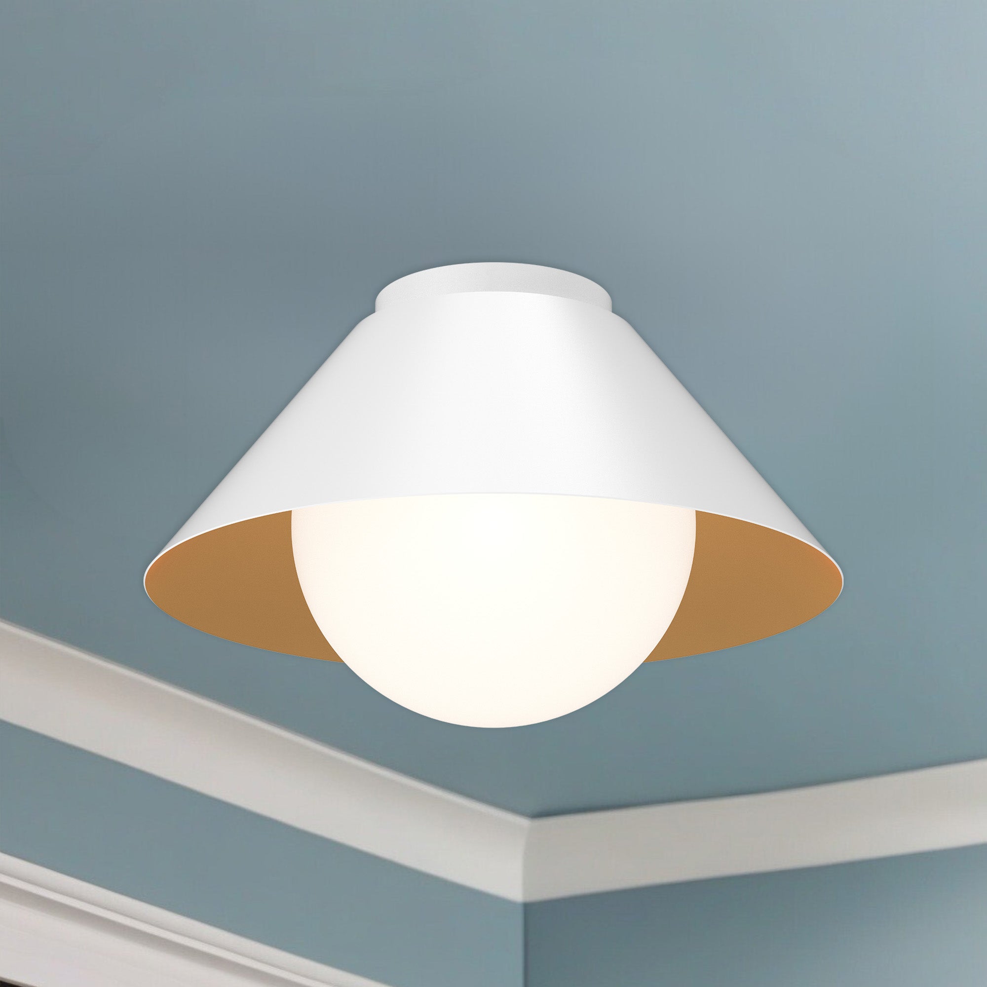 Remy 14" 1 Light Flush Mount