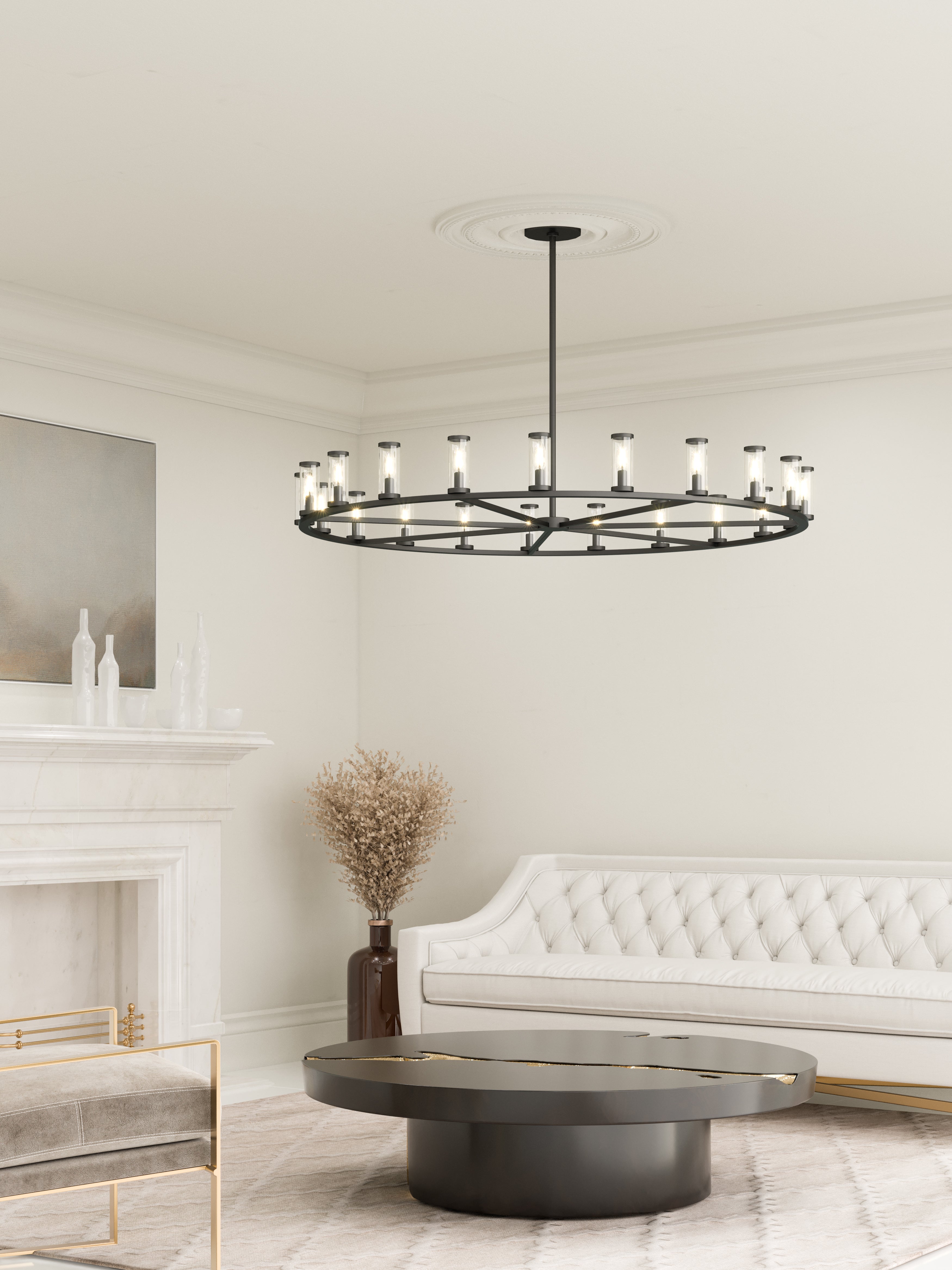 Revolve 21 Light Chandeliers