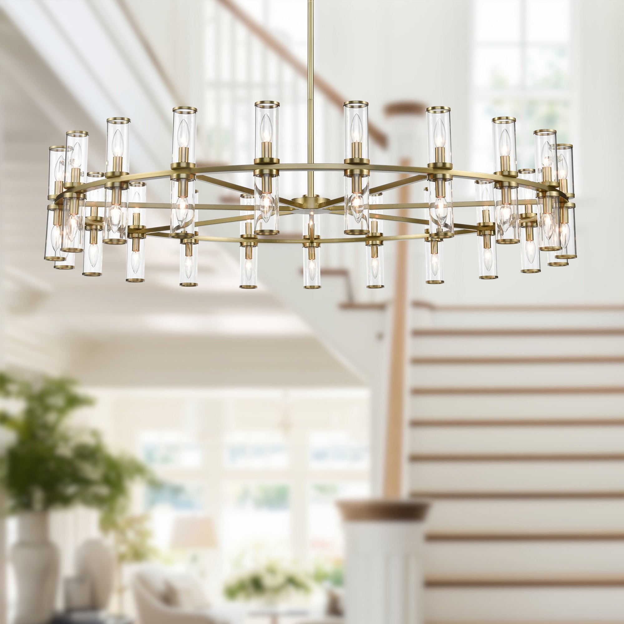 Revolve 42 Lights Chandeliers
