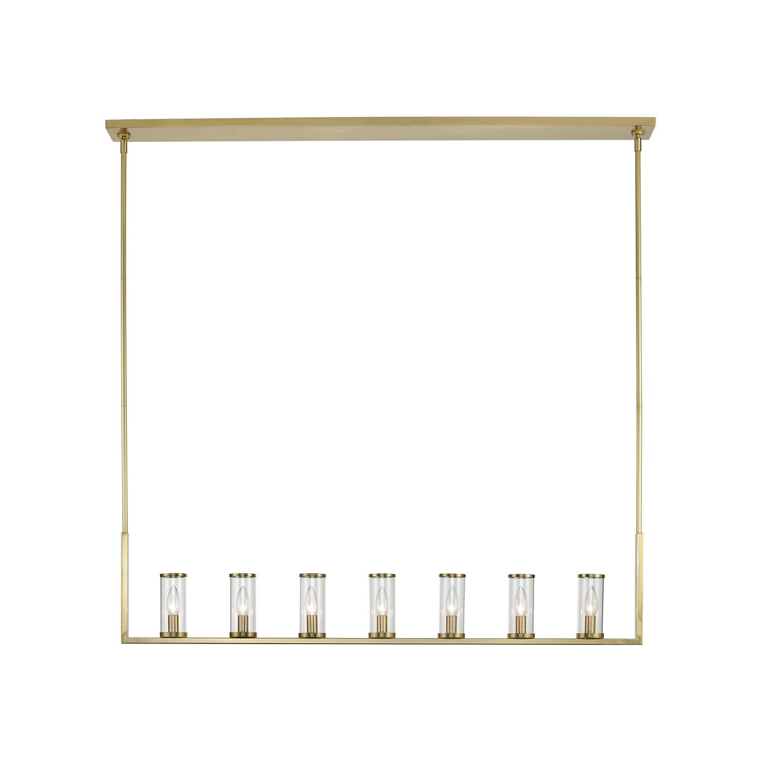 Revolve 7 Lights Linear Pendant