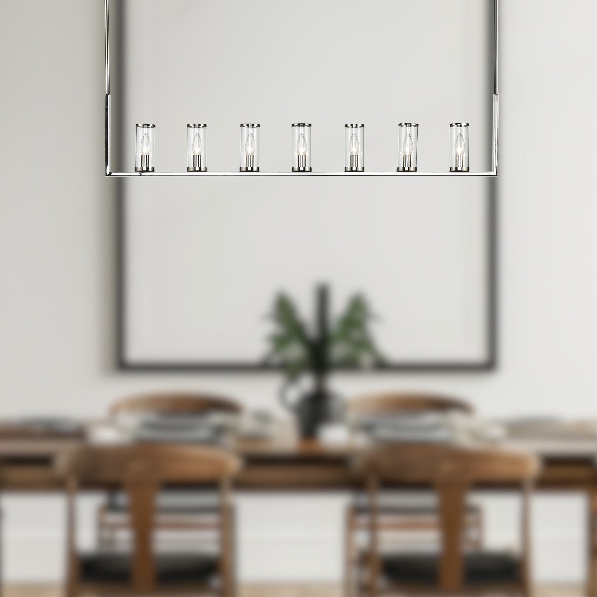 Revolve 7 Lights Linear Pendant