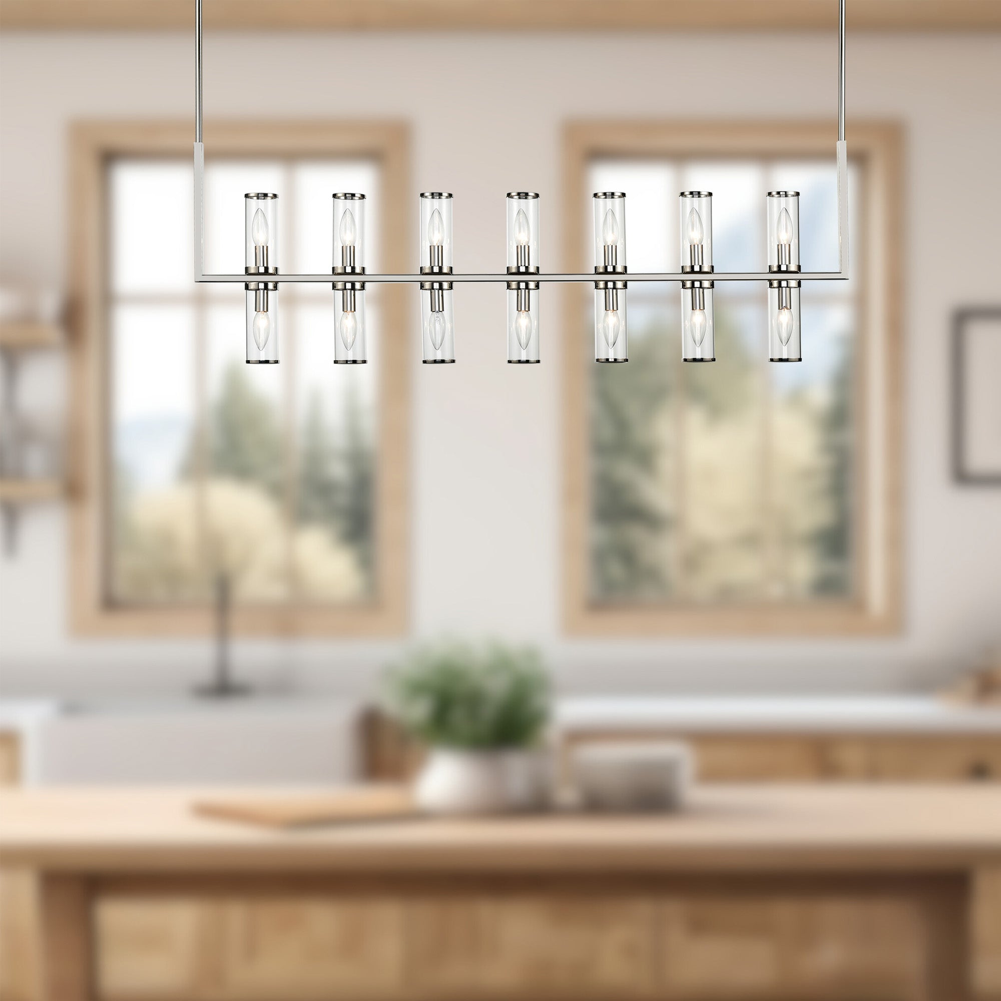 Revolve 14 Lights Linear Pendant