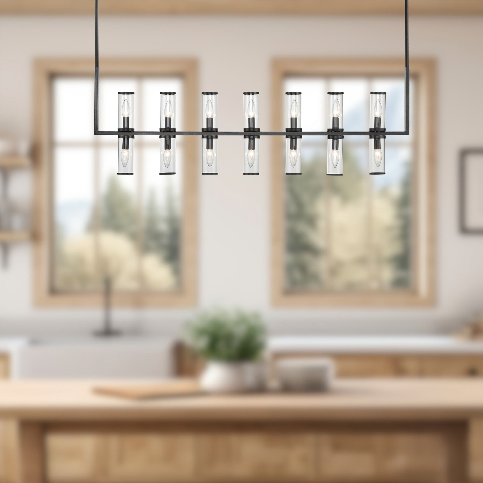 Revolve 14 Lights Linear Pendant