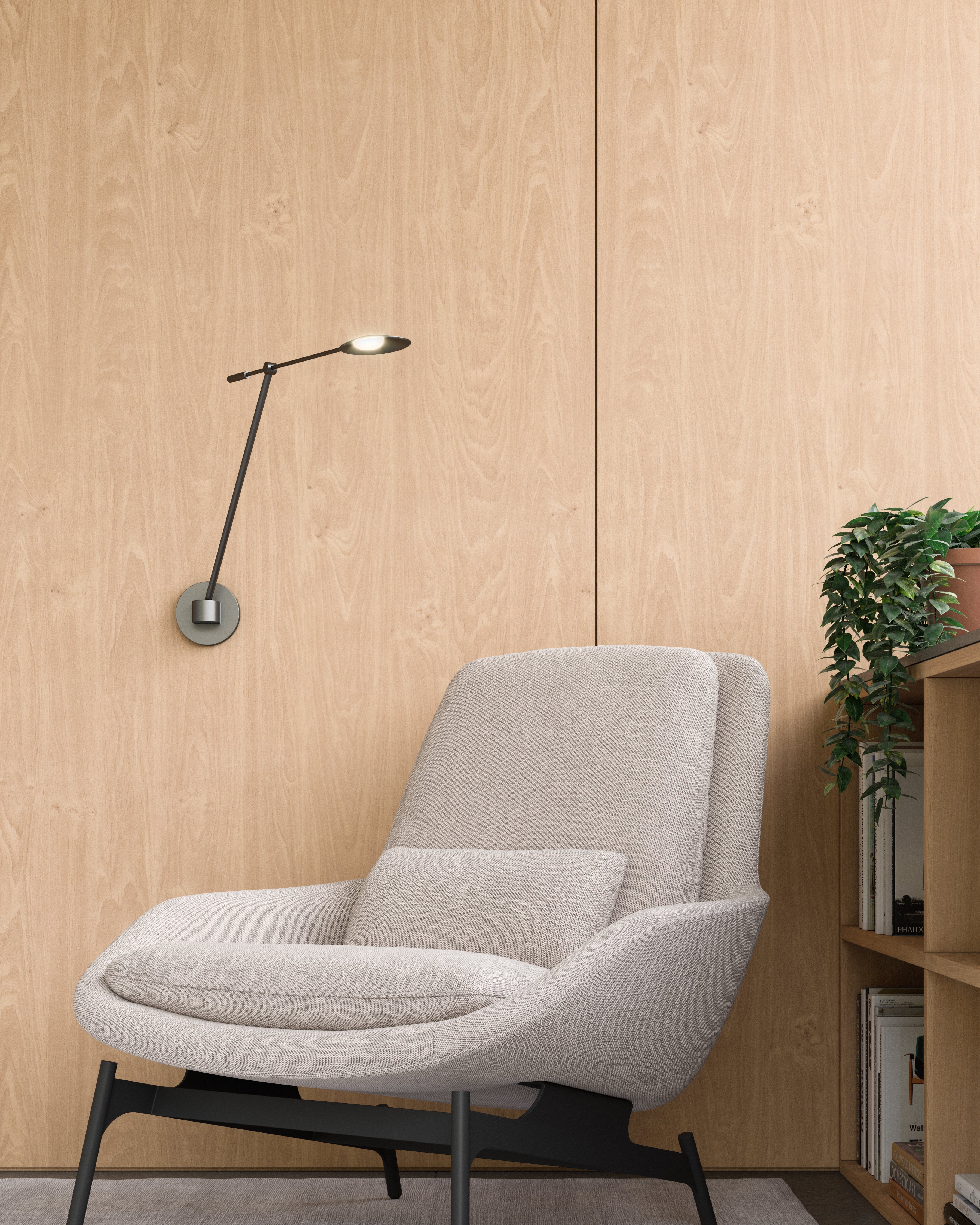 Rotaire 38" LED Wall Sconce