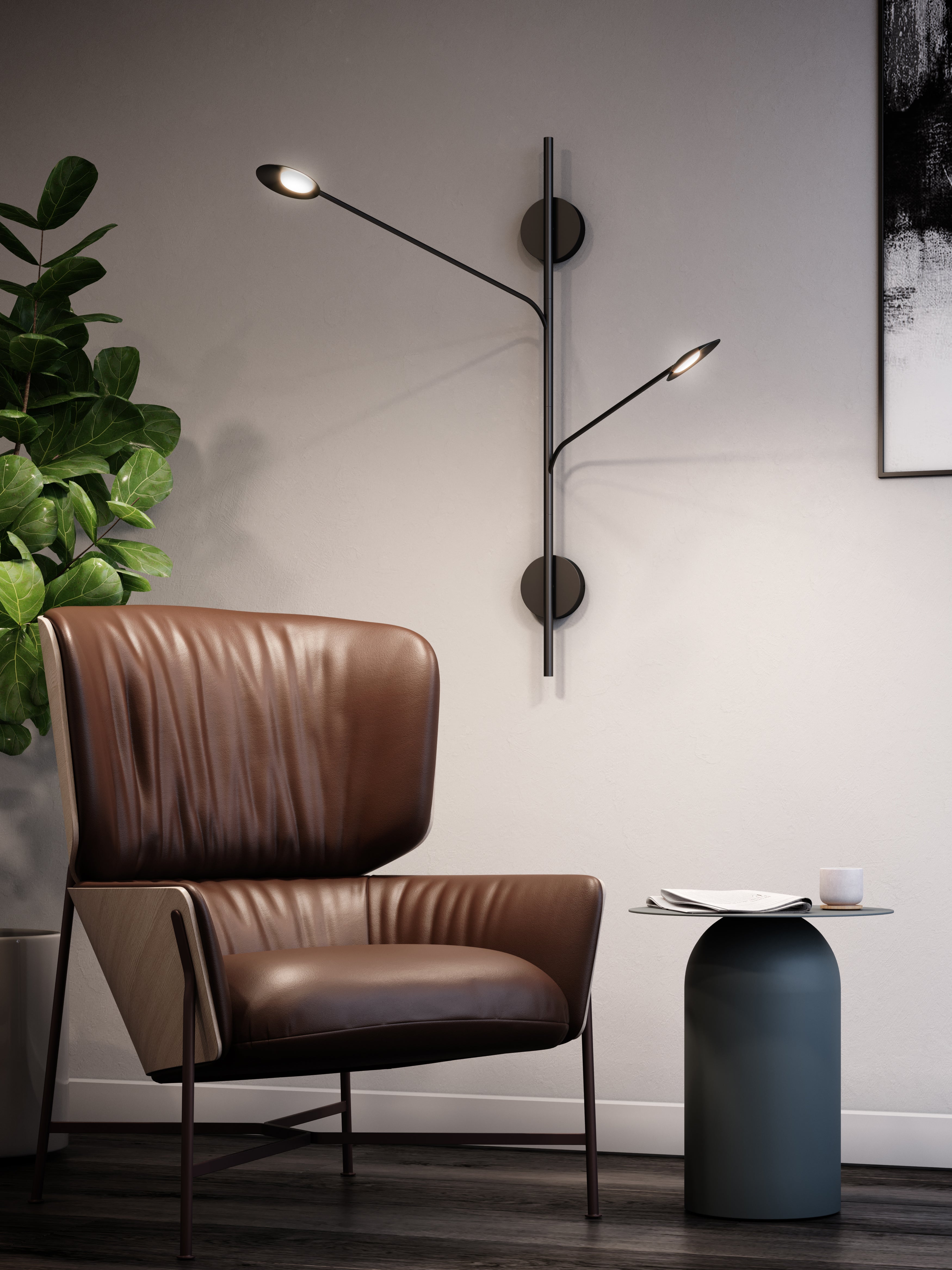 Rotaire 29" LED Wall Sconce