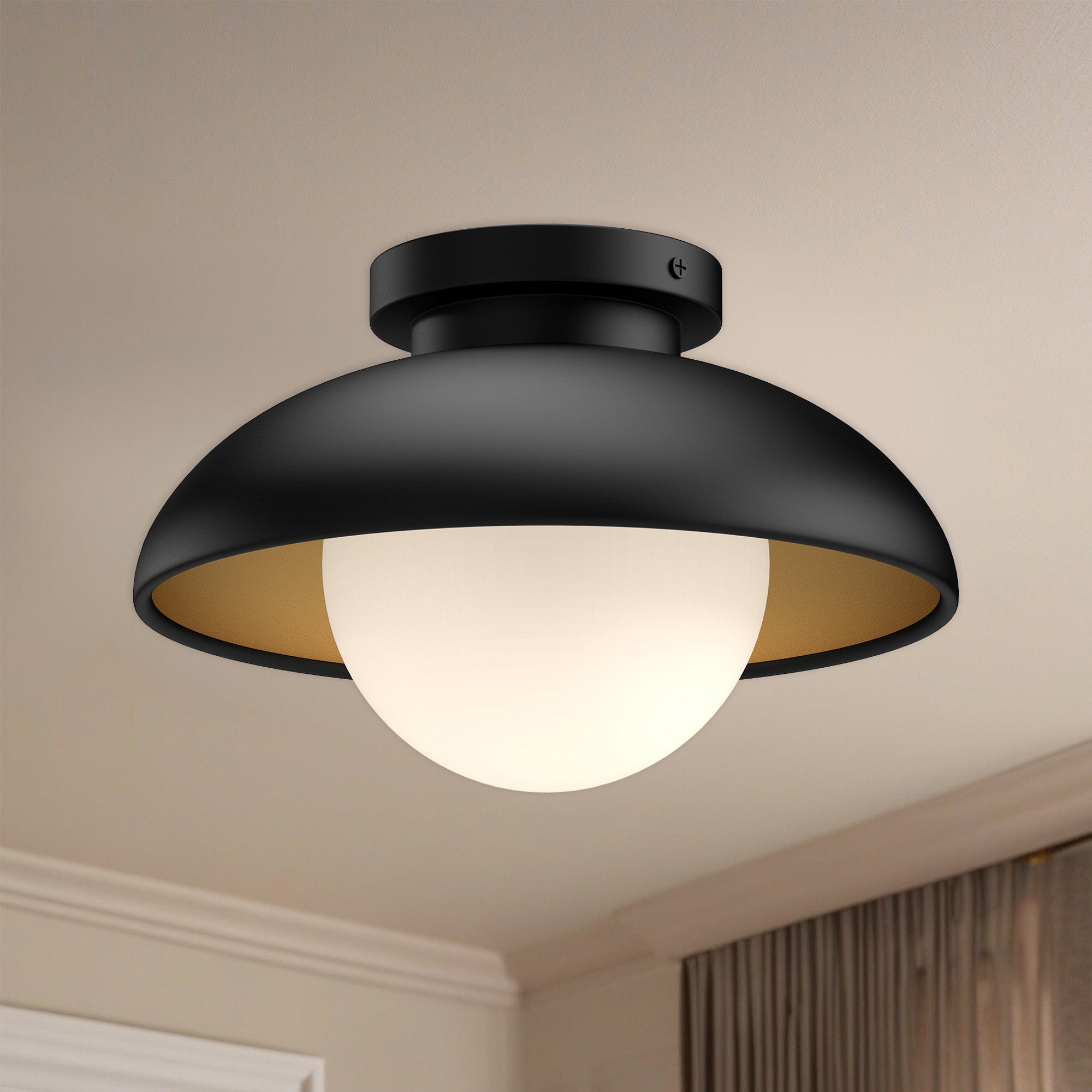 Rubio 11" 1 Light Flush Mount