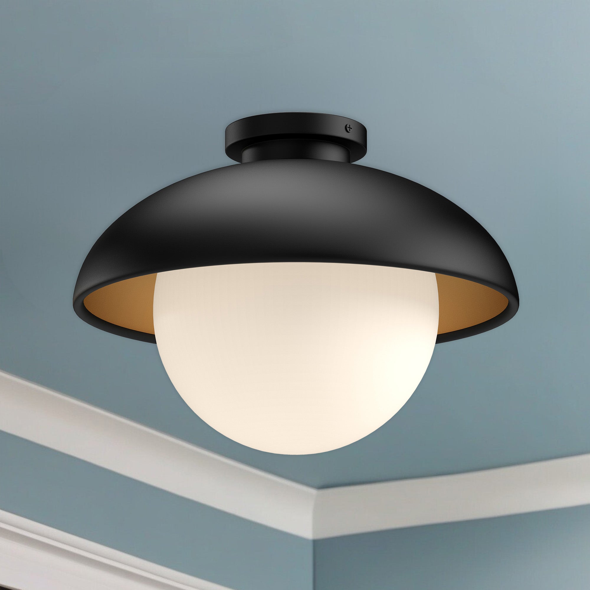Rubio 16" 1 Light Flush Mount