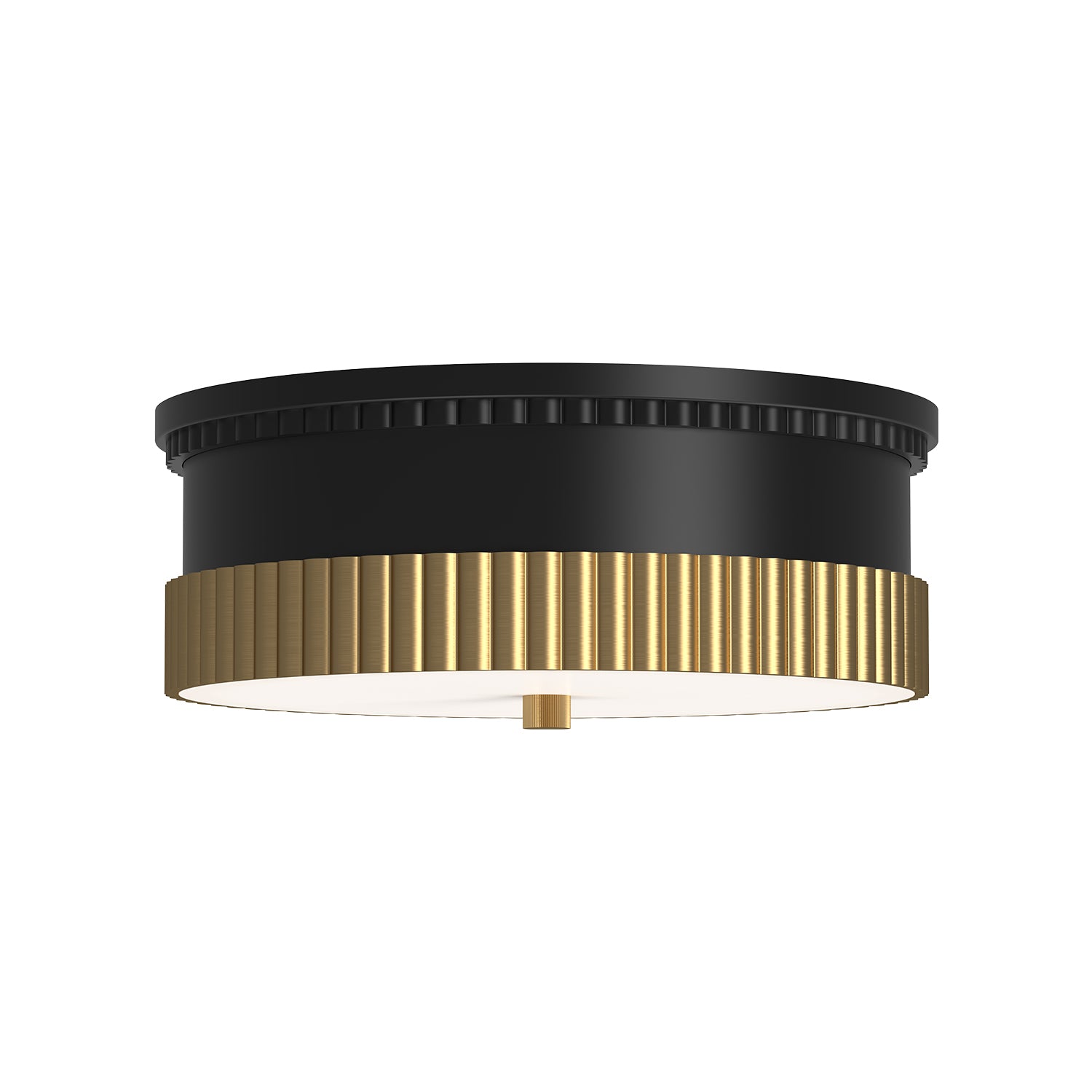 Rue 14" 3 Lights Flush Mount