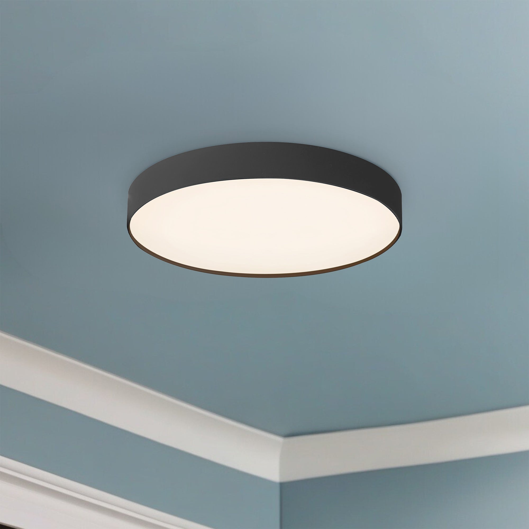 Rynn 7" dimmable LED Flush Mount