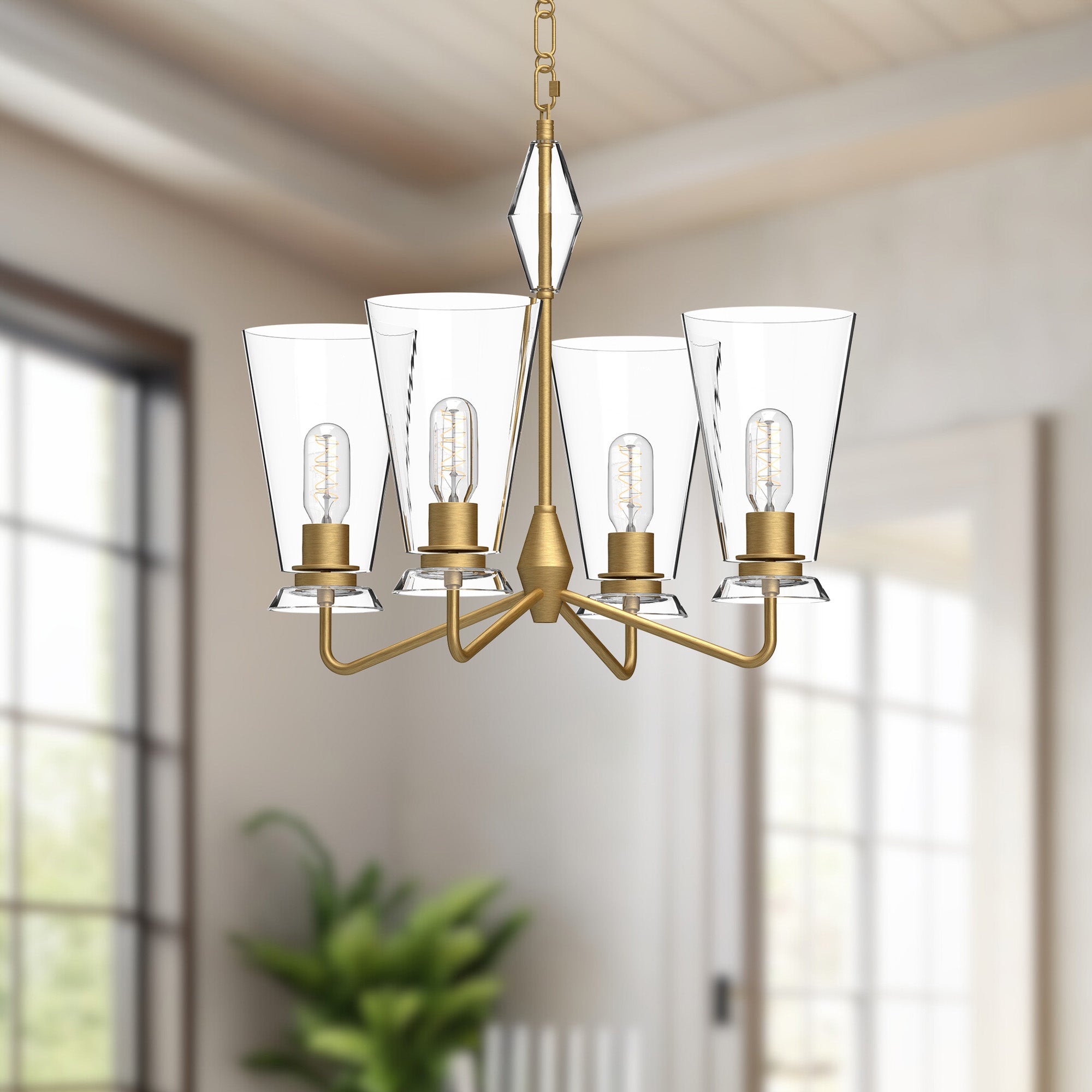 Salem 23" 4 Lights Chandeliers