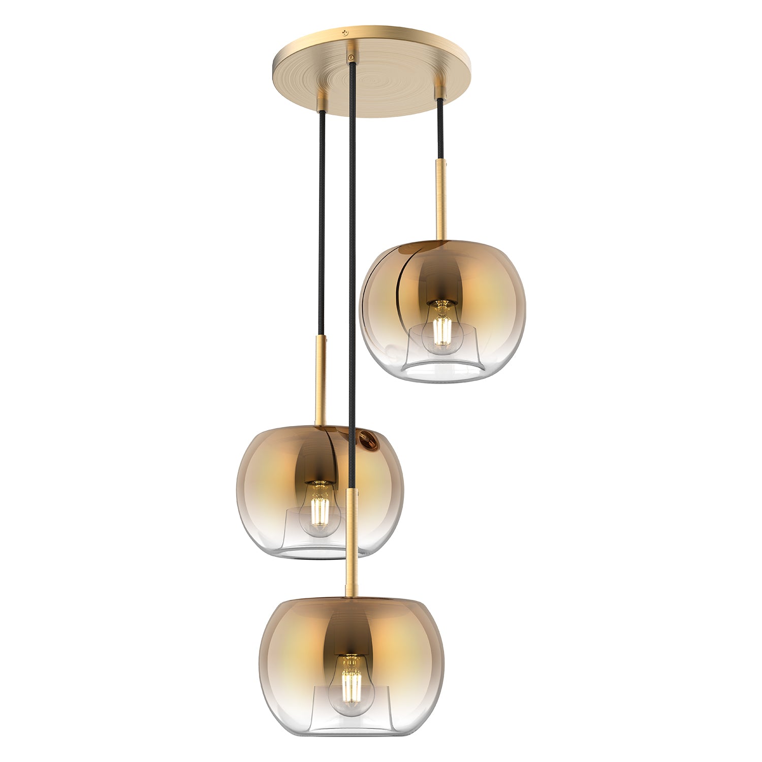 Samar 14" 3 Lights Chandeliers