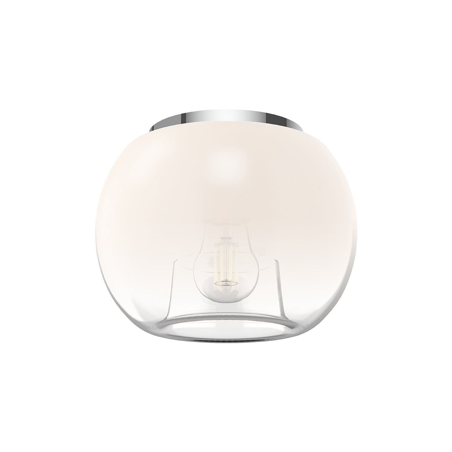 Samar 8" 1 Light Flush Mount