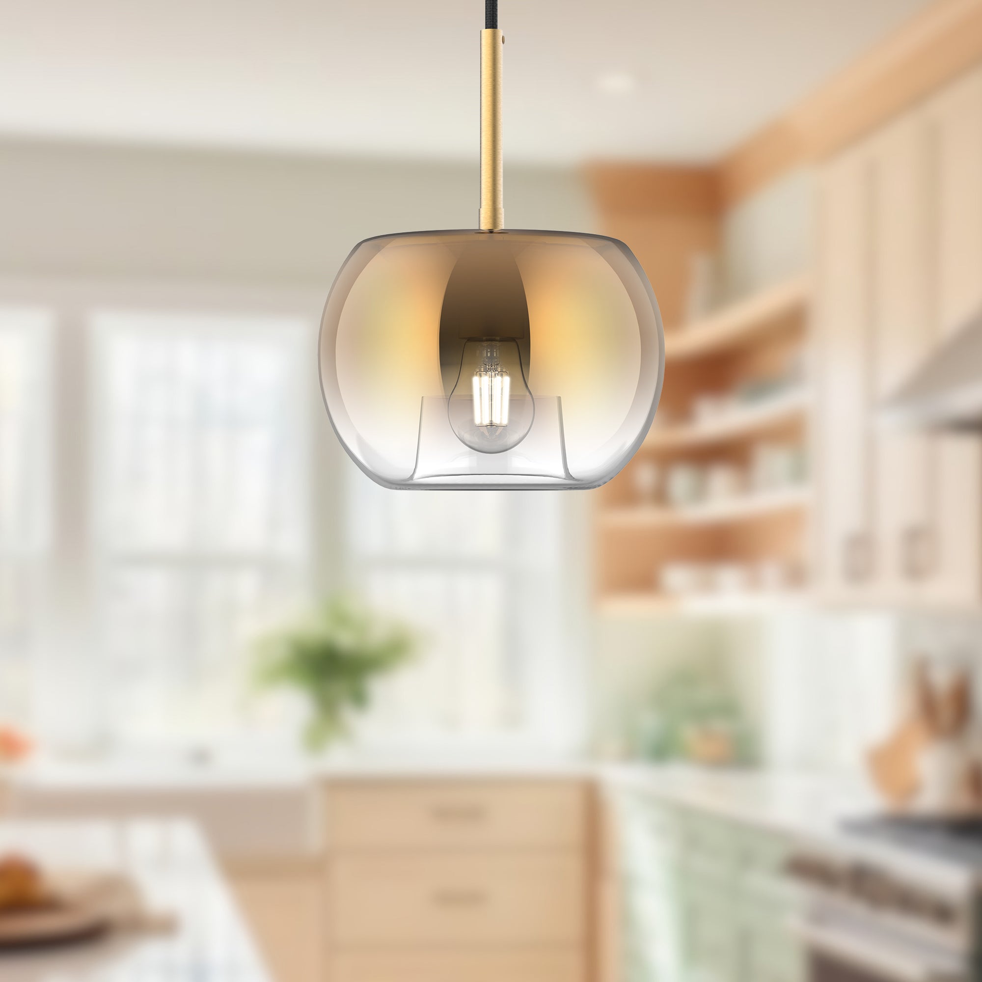Samar 8" 1 Light Pendant