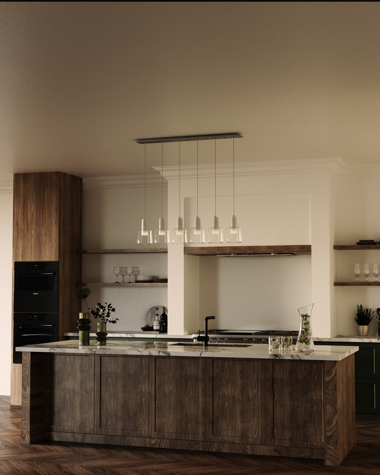 Samson 42" 6-Light Multi Pendant