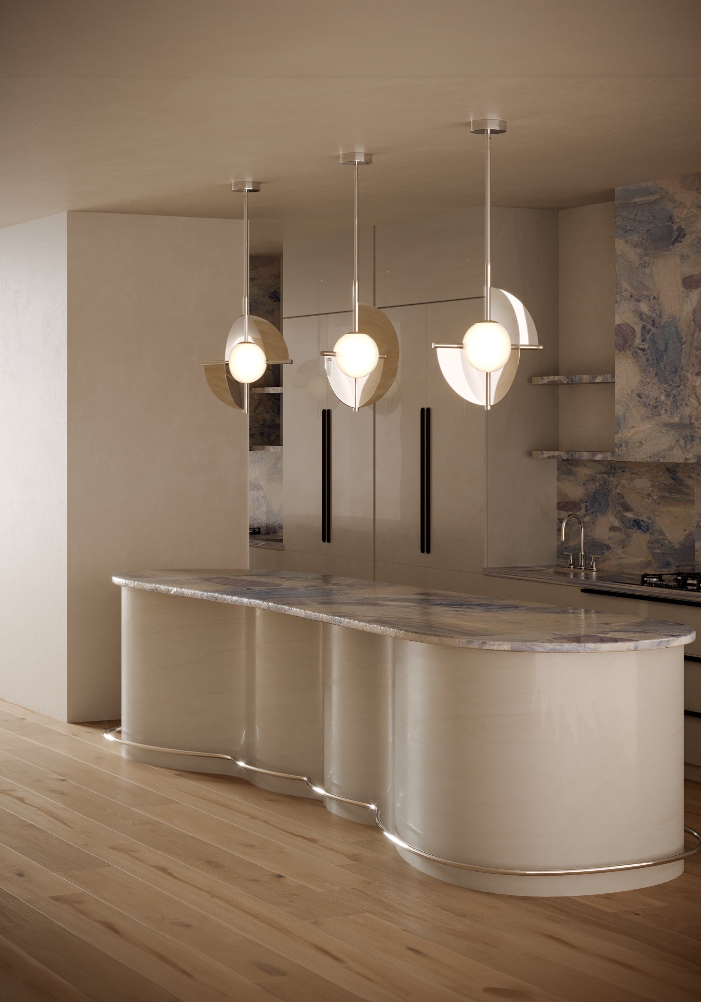 Scorpio 16" LED Pendant