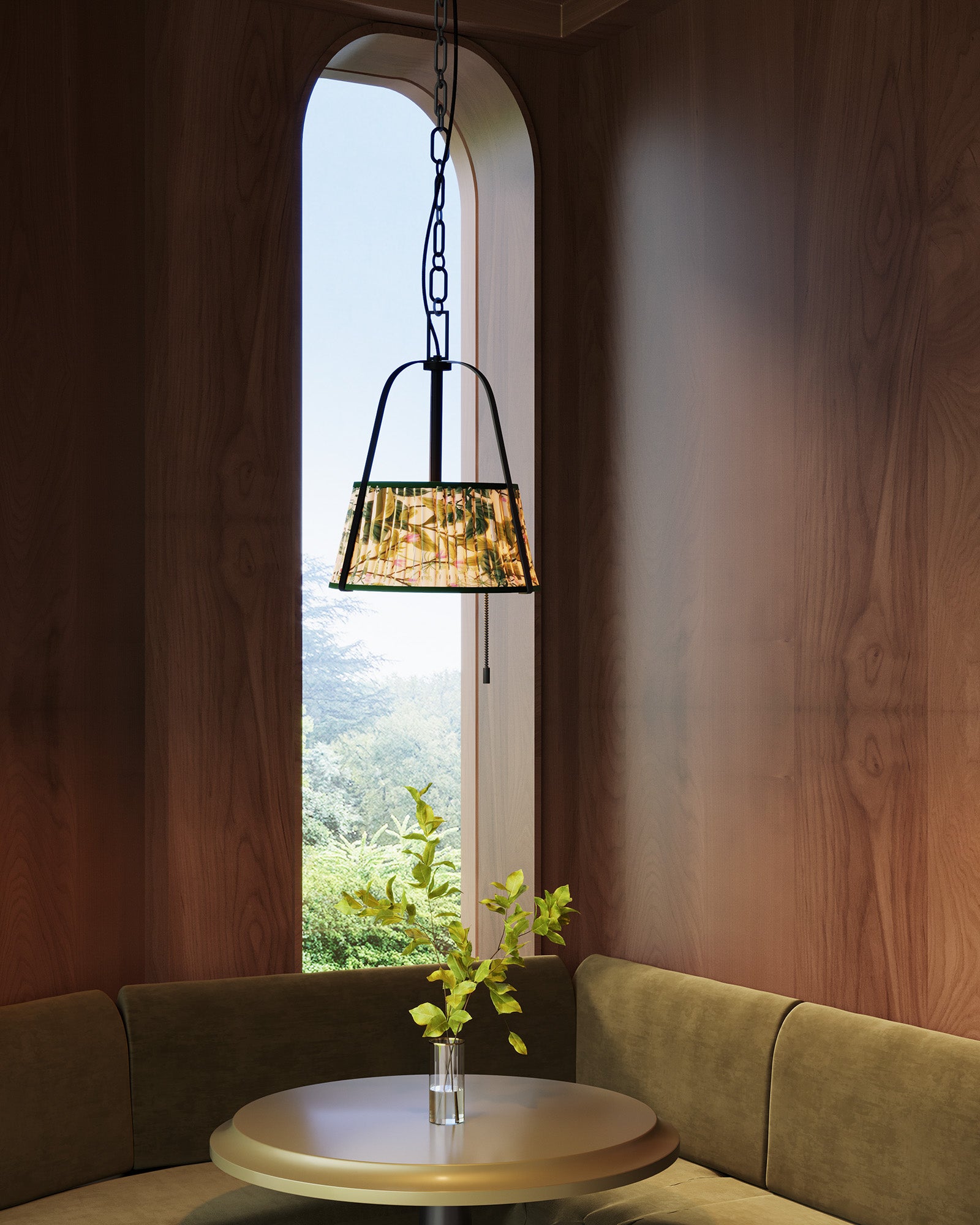Scout 13" Black Pendant