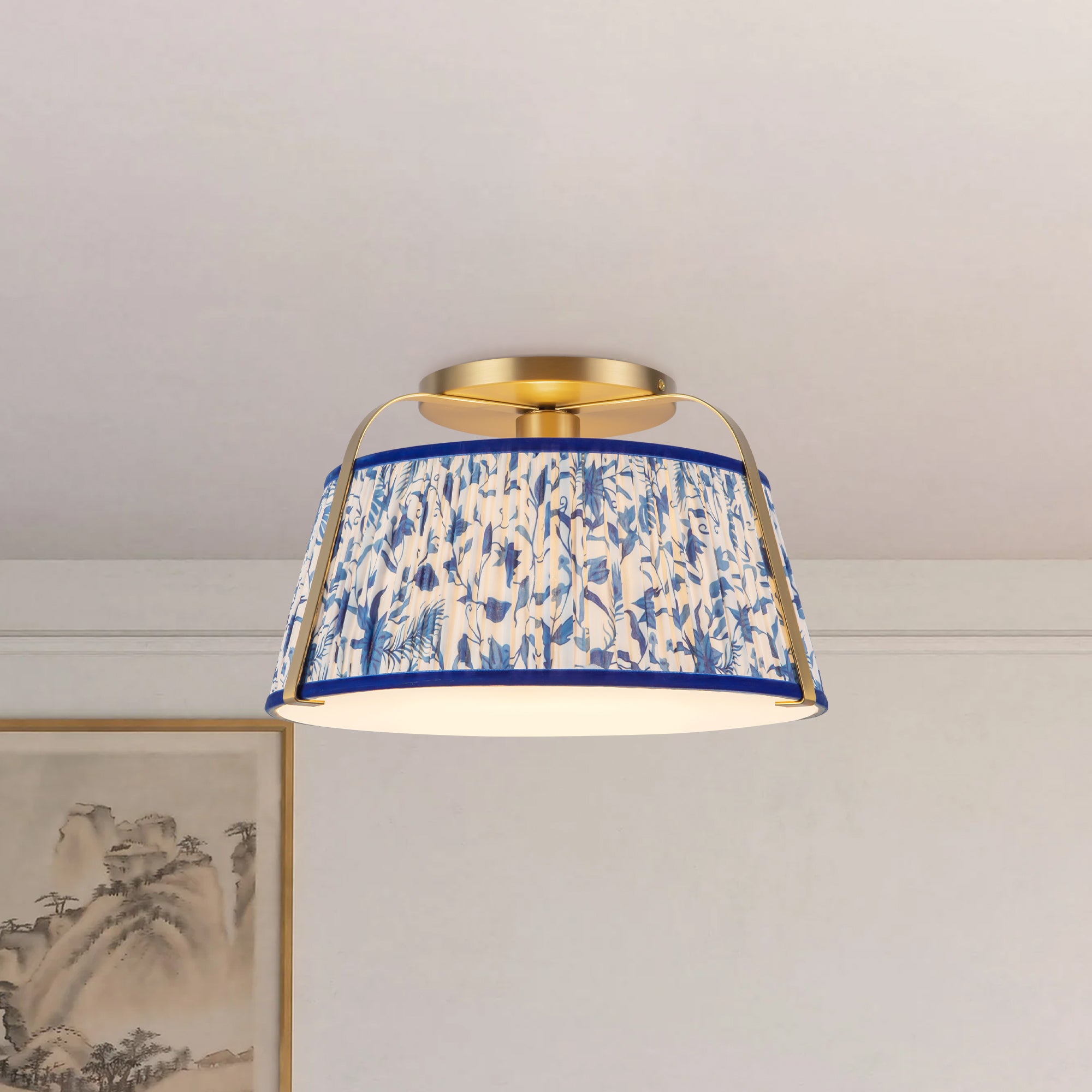 Scout 13" Semi-Flush Mount