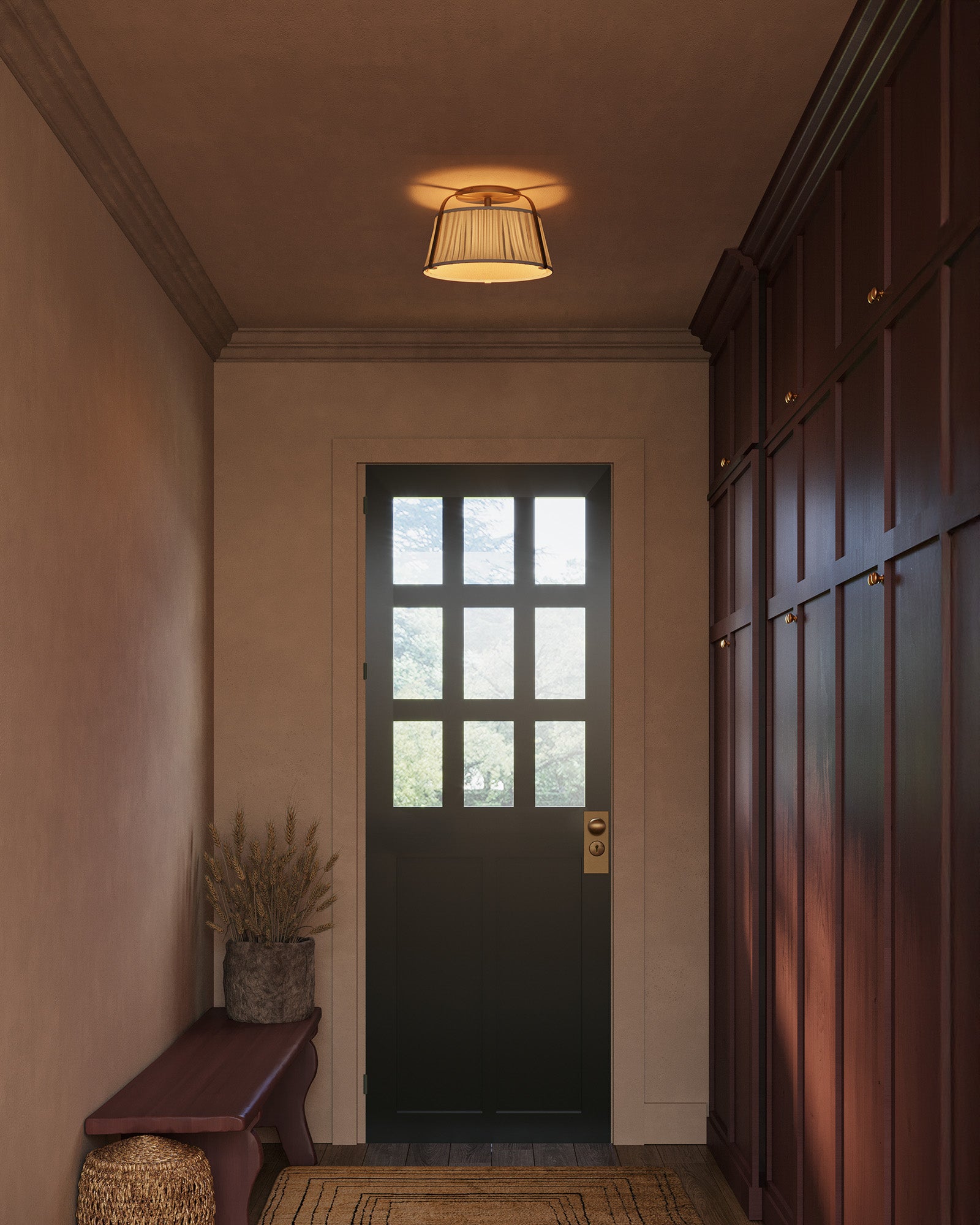 Scout 13" Semi-Flush Mount