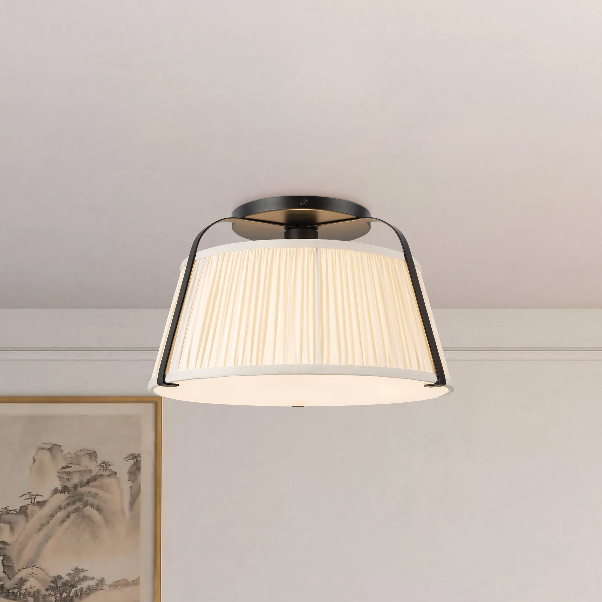 Scout 13" Semi-Flush Mount