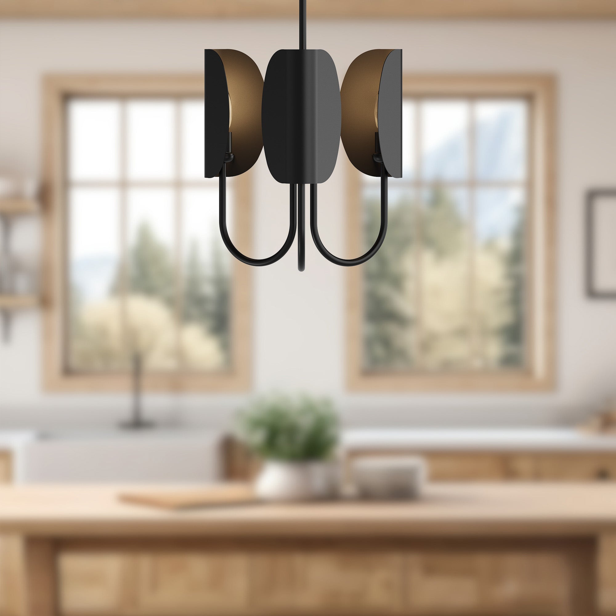 Seno 15" 3 Lights Chandeliers