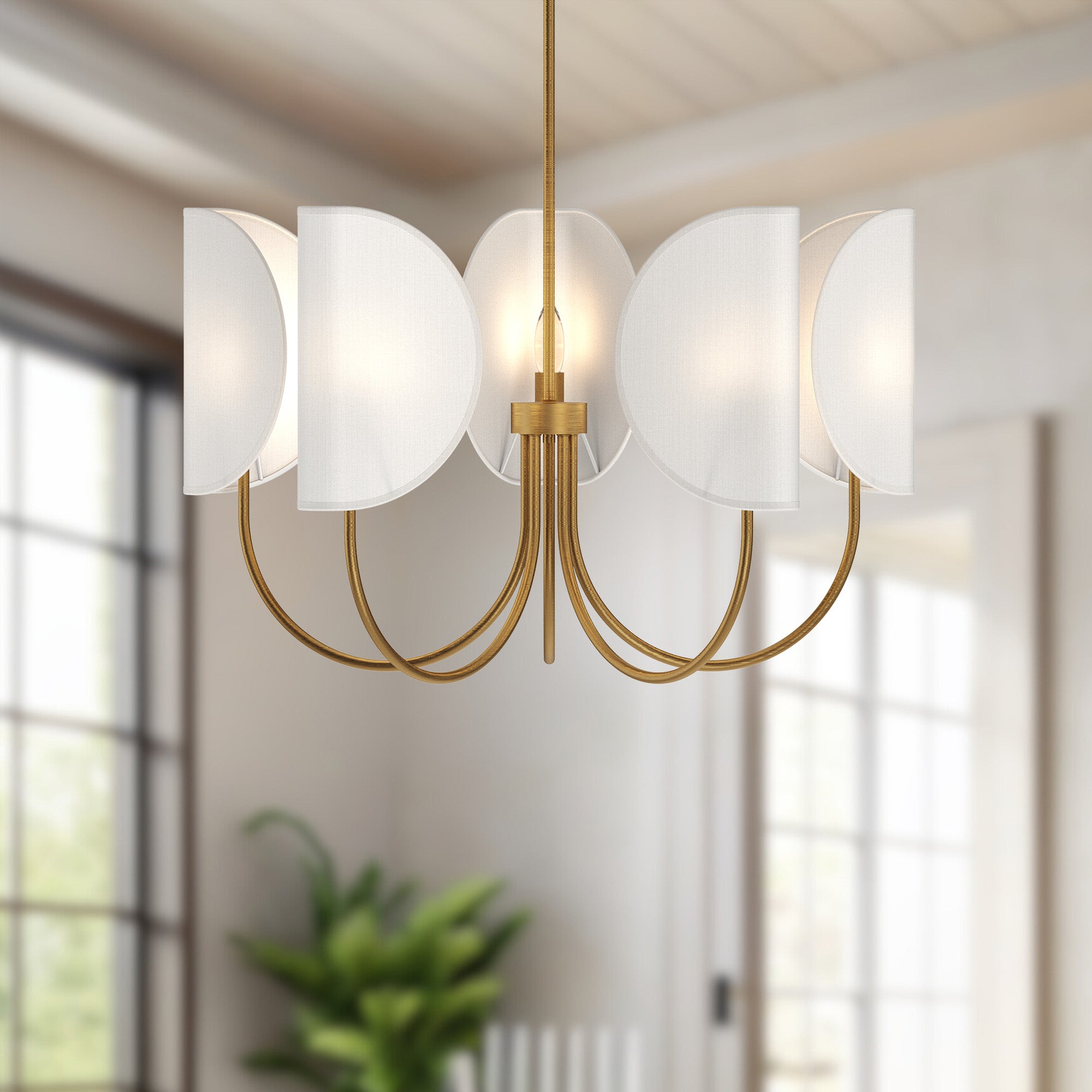Seno 32" 5 Lights Chandeliers