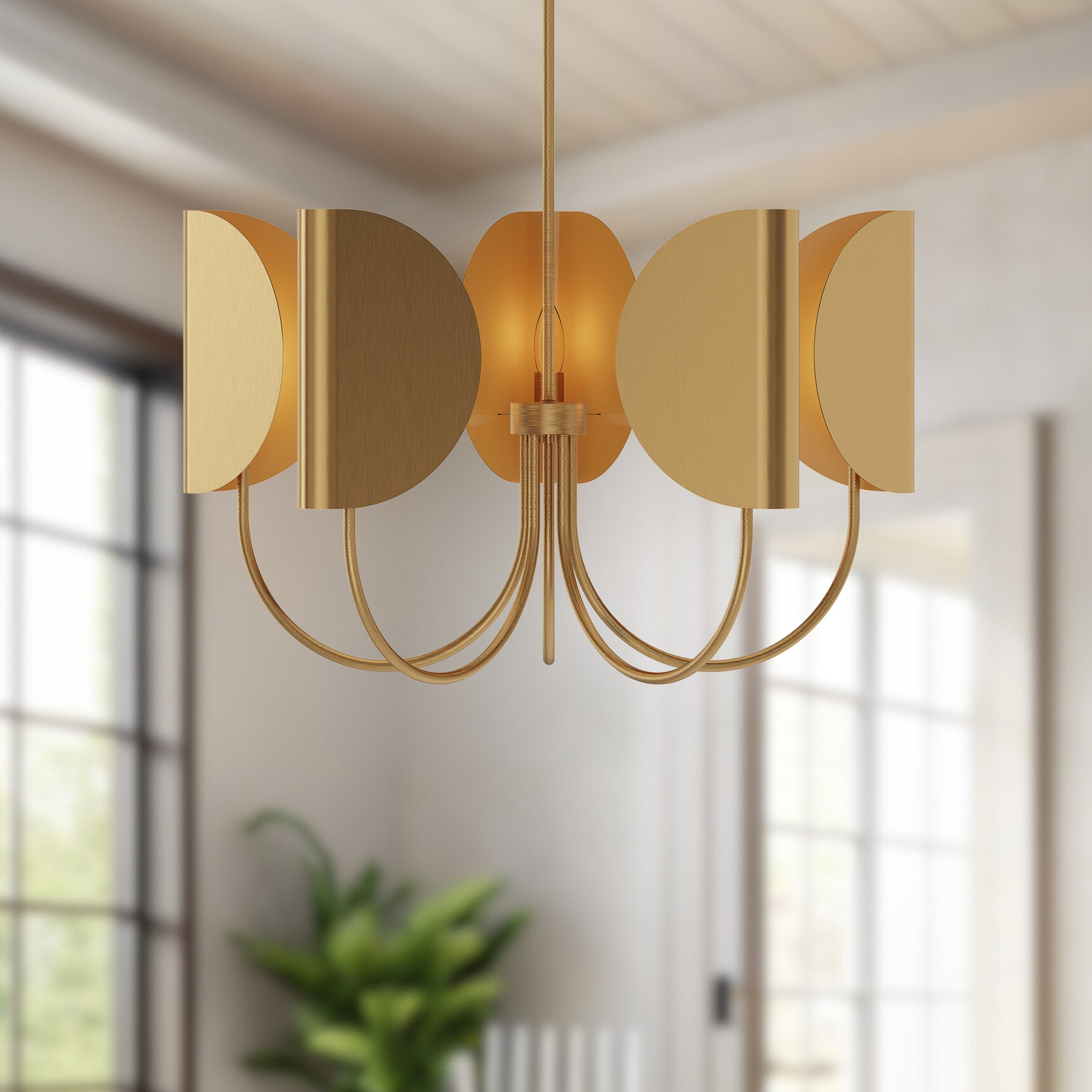 Seno 32" 5 Lights Chandeliers