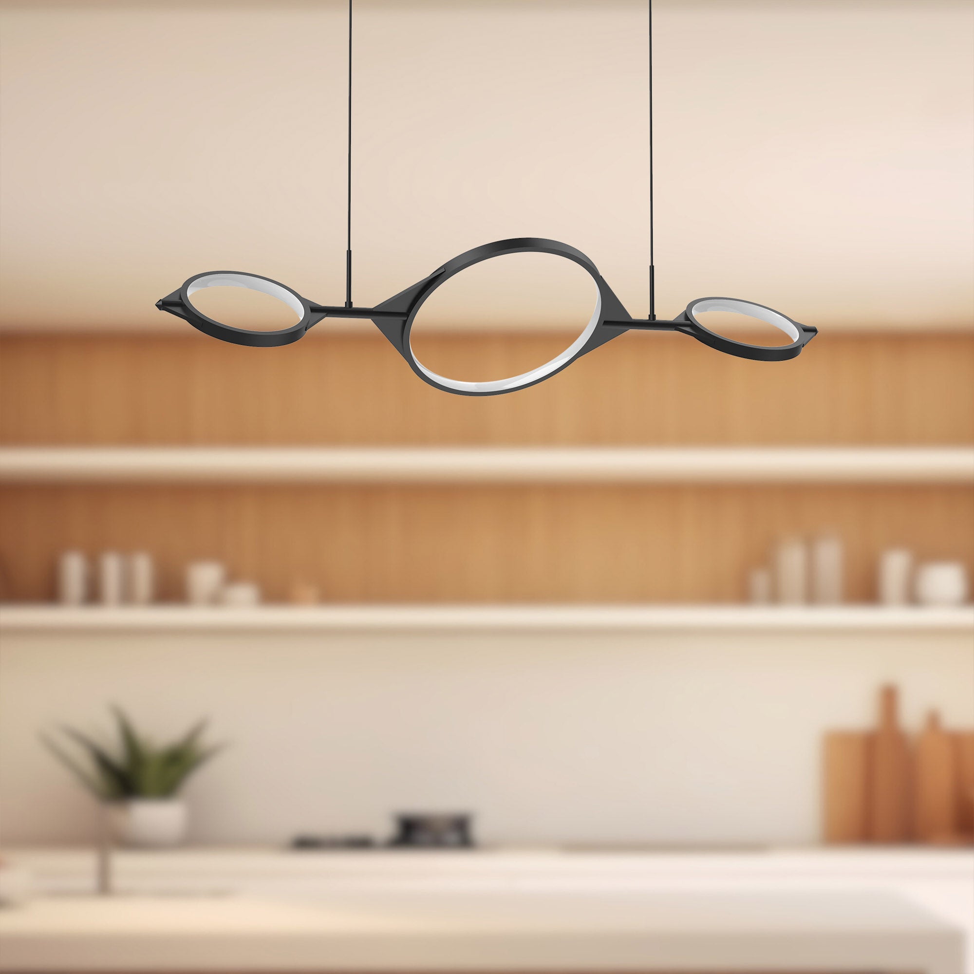 Serif 34" LED Linear Pendant