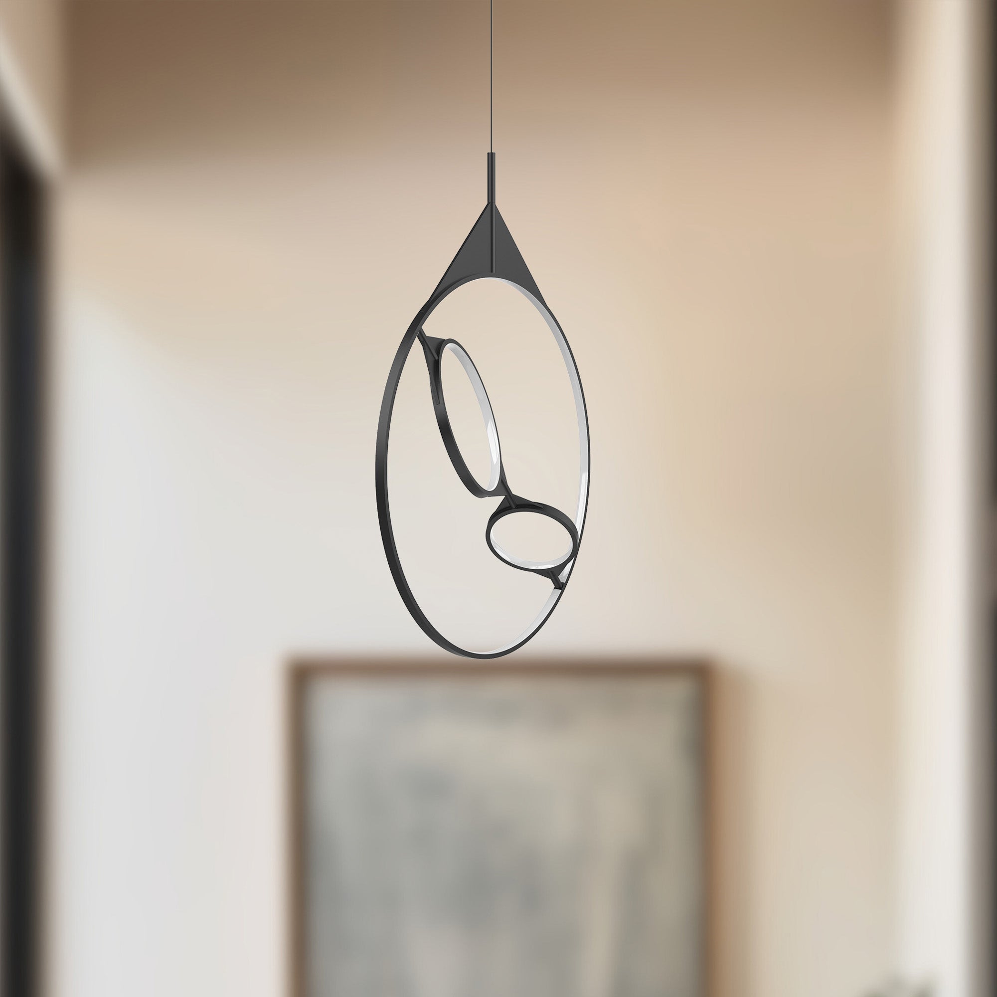 Serif 24" LED Pendant