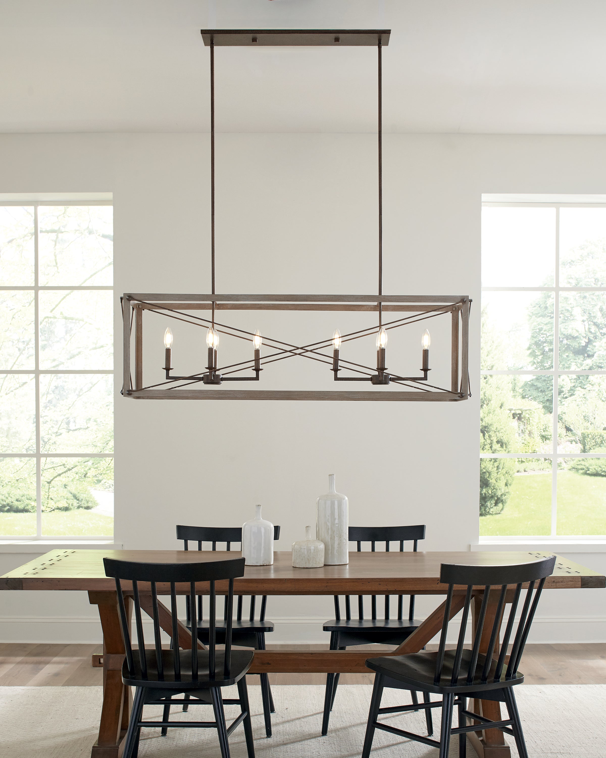 Thornwood Eight Light Island Pendant