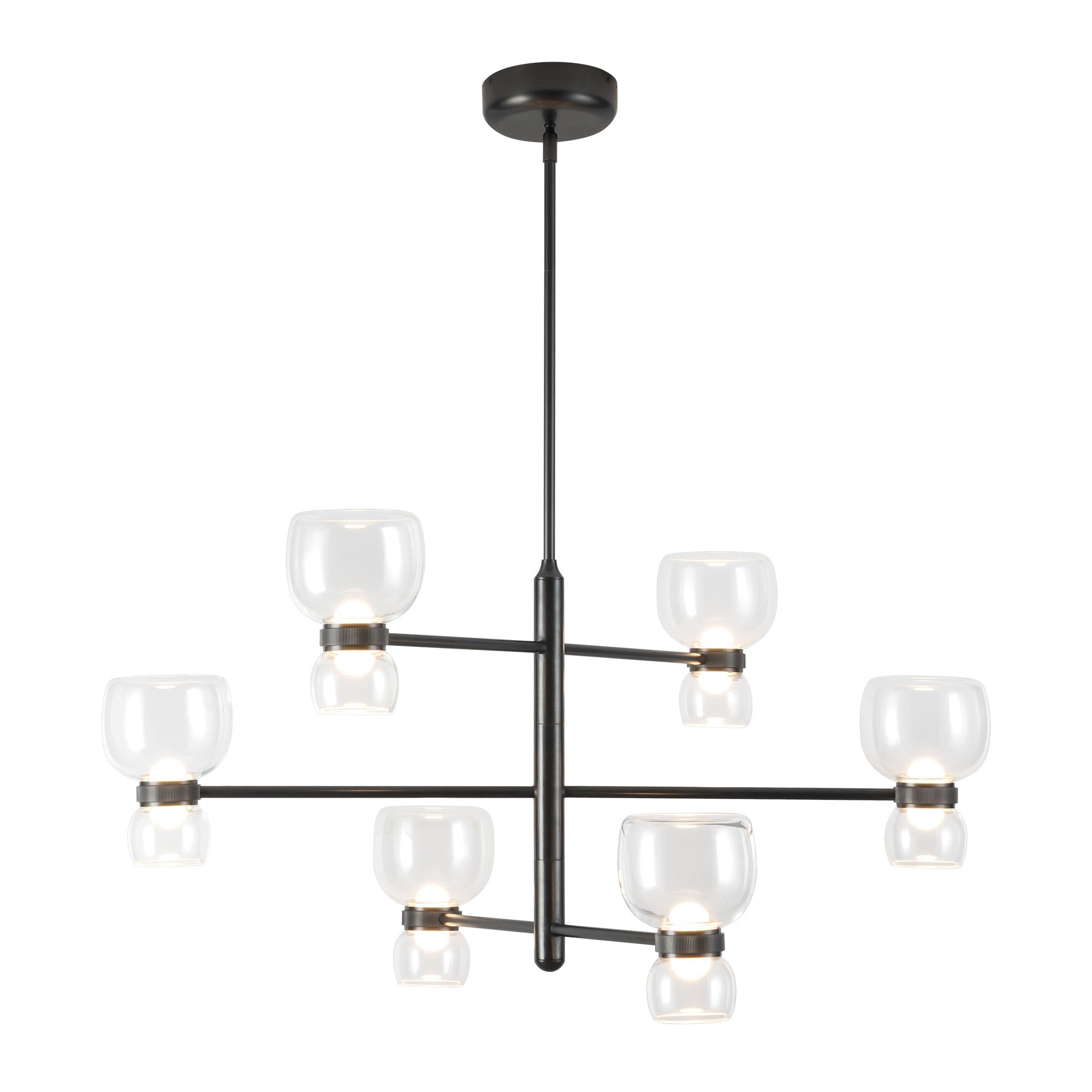 Sutton 36" dimmable LED Chandelier