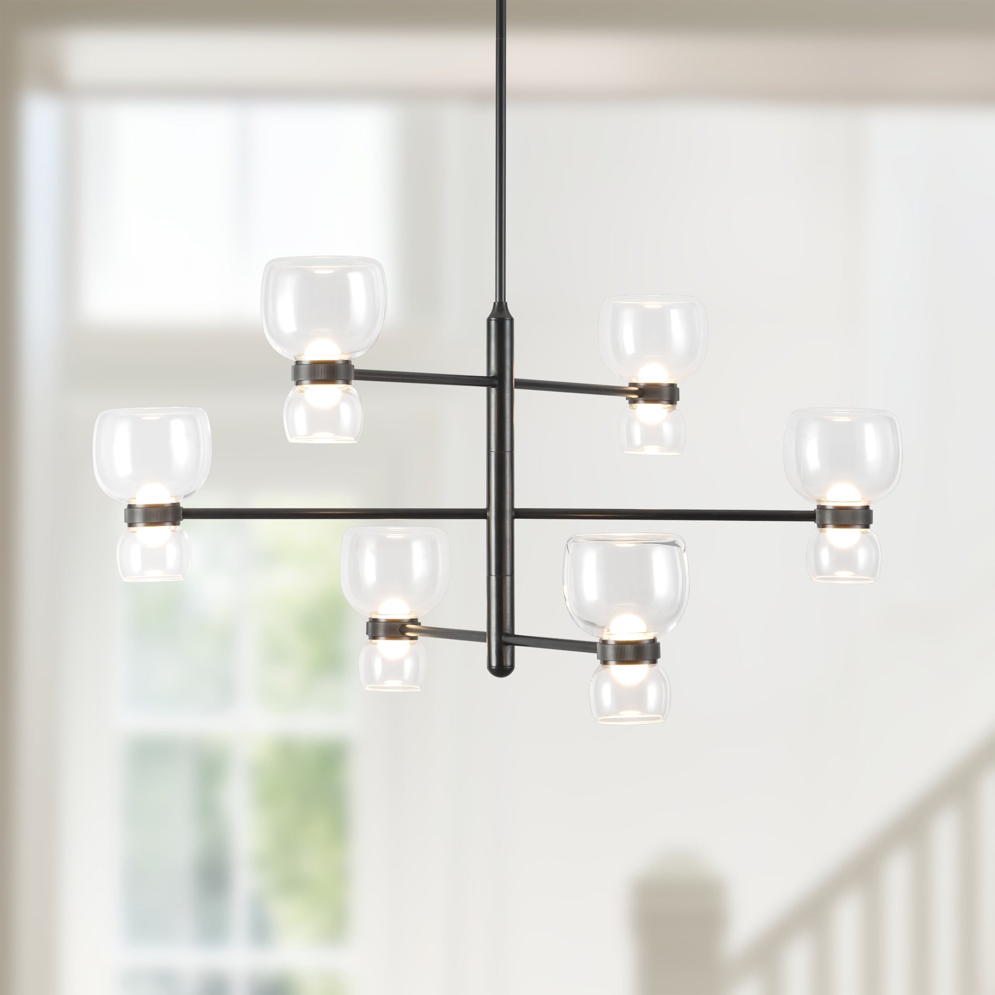 Sutton 36" dimmable LED Chandelier