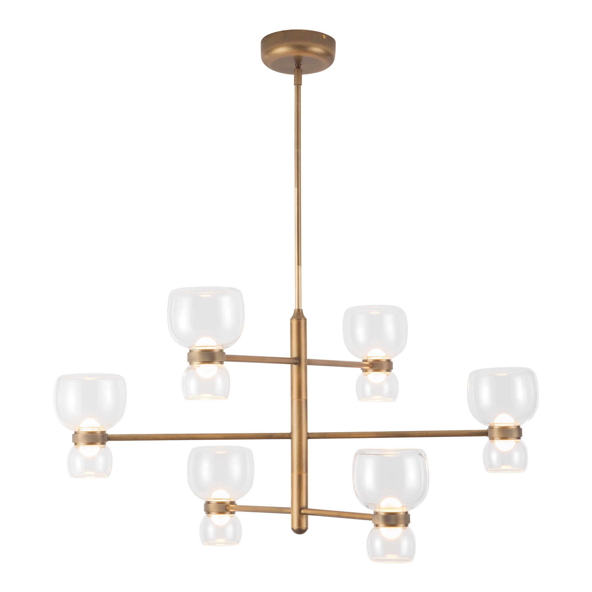 Sutton 36" dimmable LED Chandelier