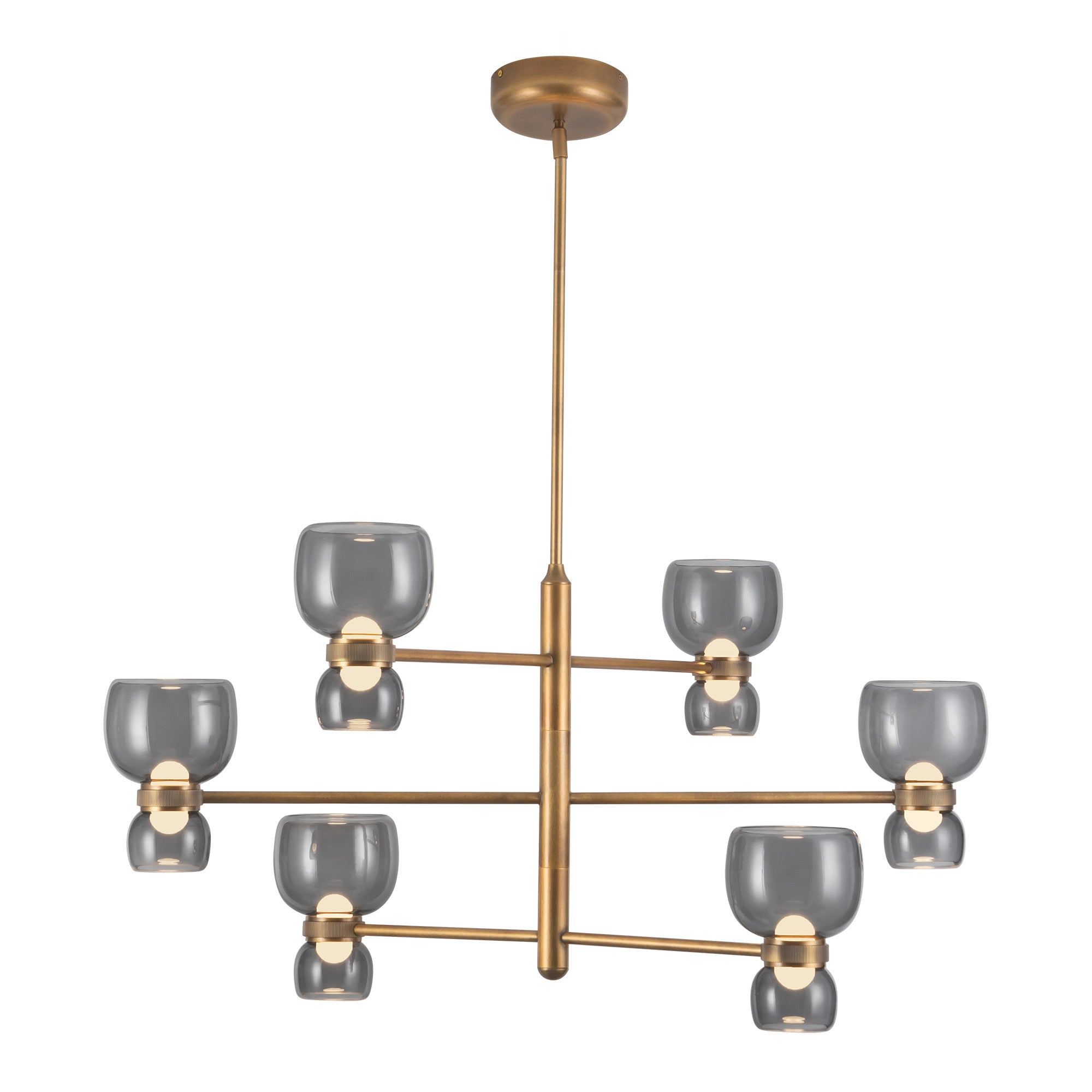 Sutton 36" dimmable LED Chandelier