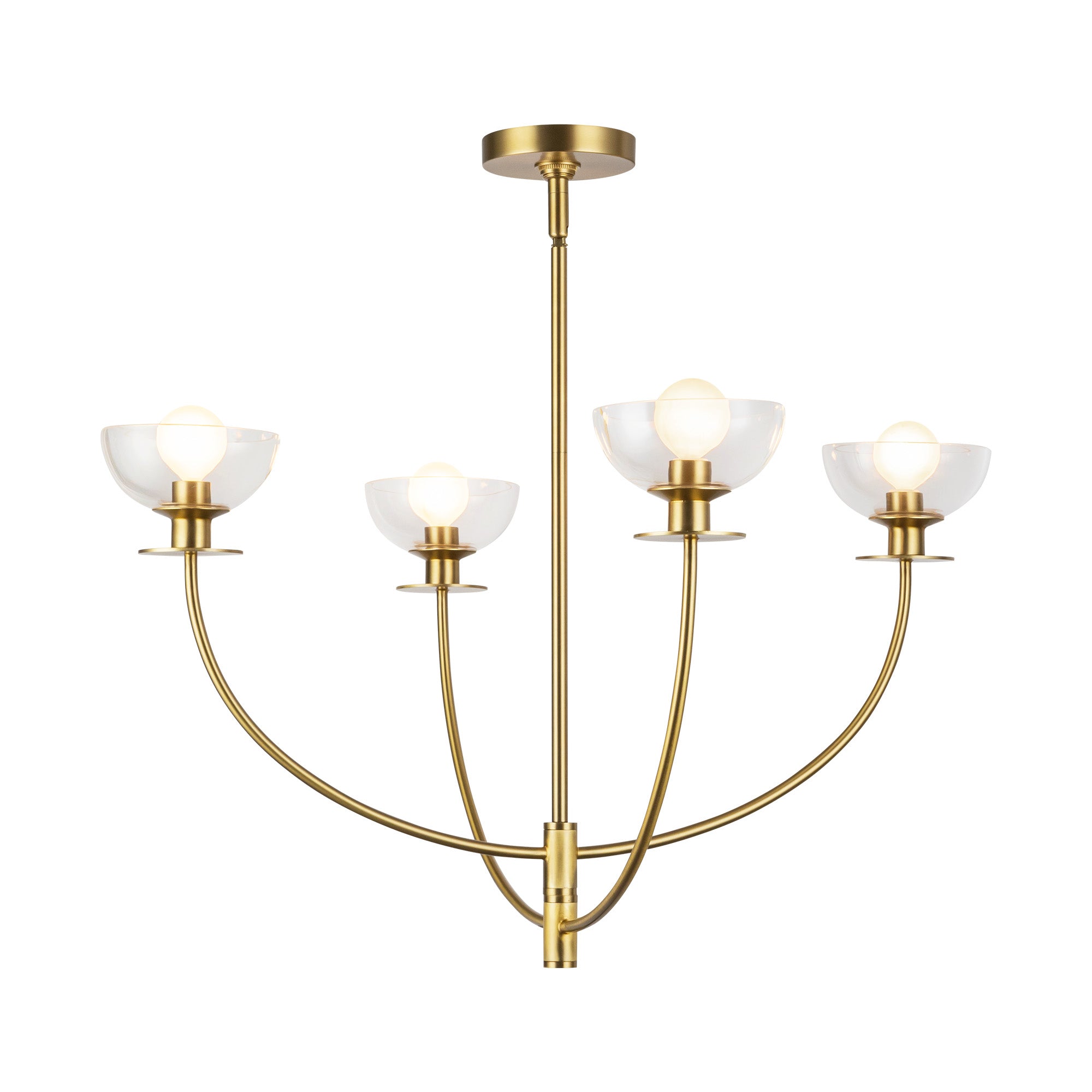 Sylvia 26" 4 Lights Chandelier