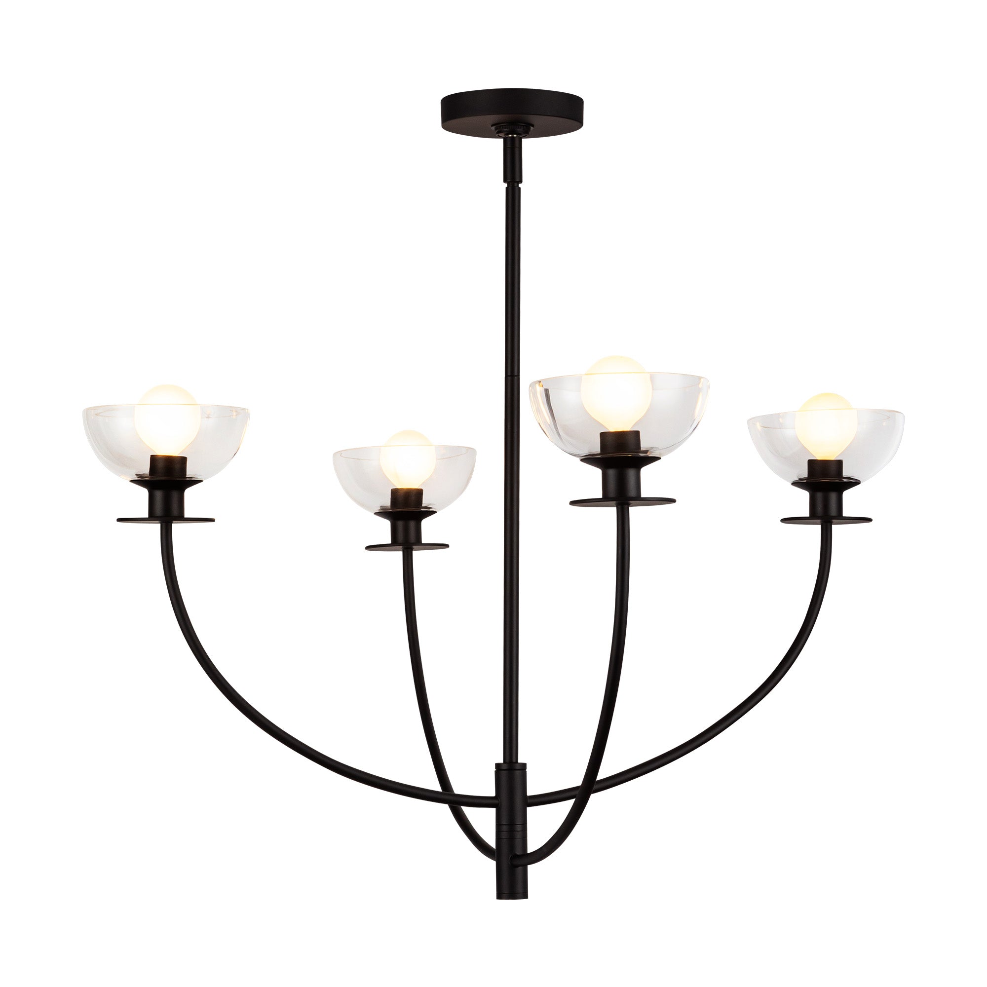 Sylvia 26" 4 Lights Chandelier