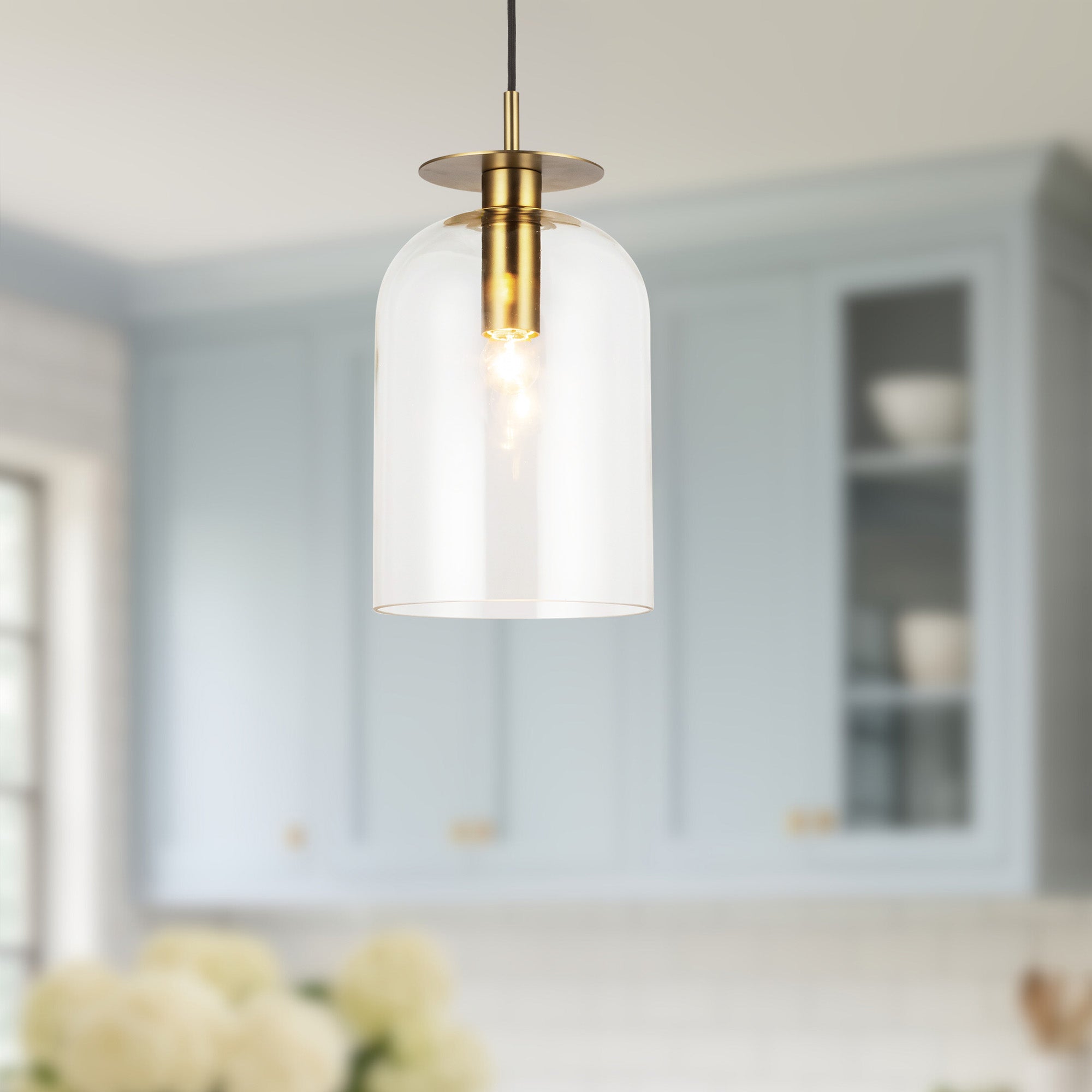 Sylvia 8" 1 Light Pendant